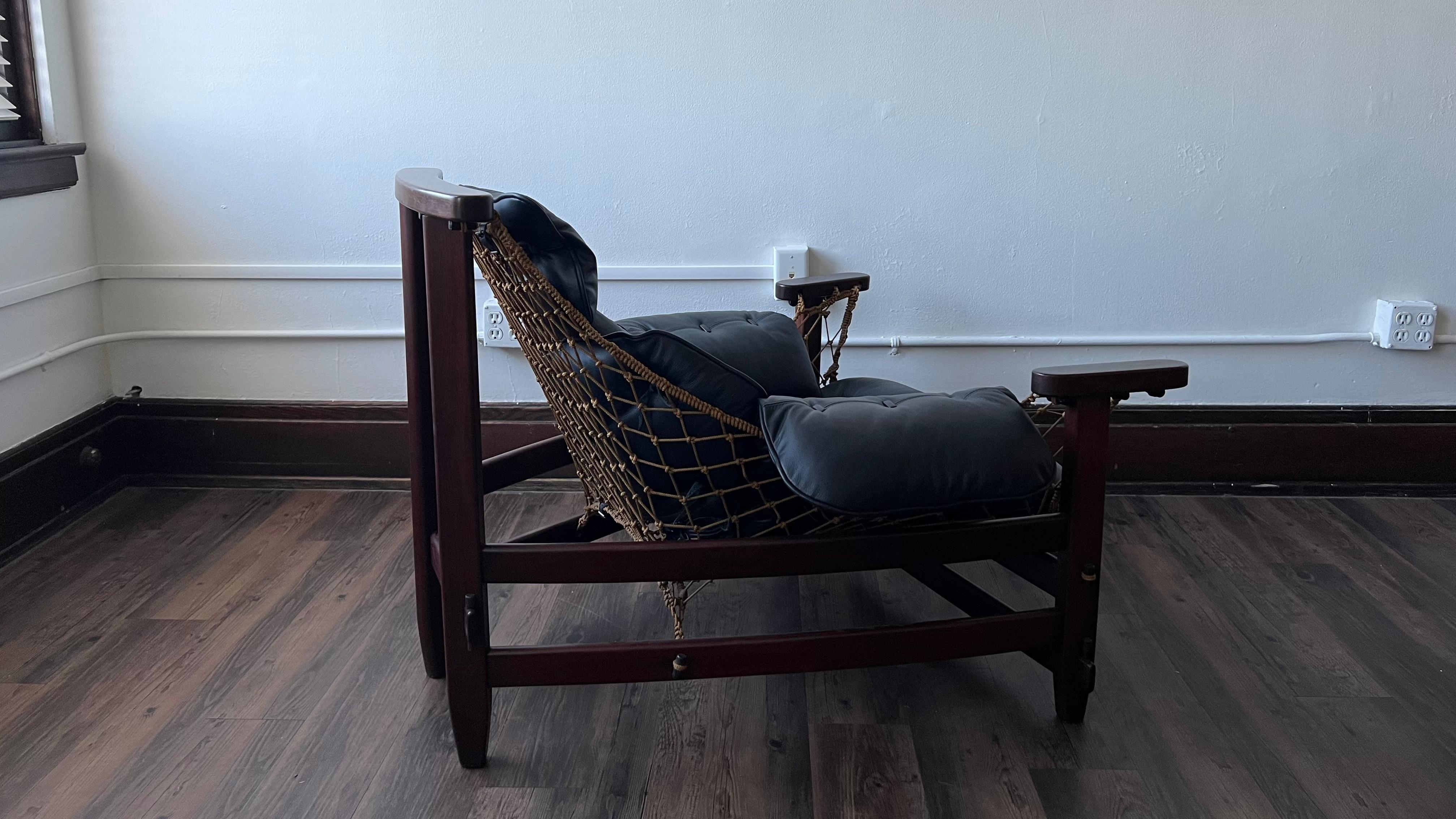 Vintage Brazilian Jangada Chair by Jean Gillon For Sale 1