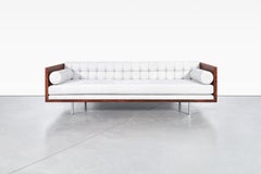 Vintage Brazilian Rosewood Case Sofa by Milo Baughman for Thayer Coggin