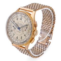 Vintage Breitling Chronomat 18k Yellow Gold Hand Wind Men's Watch Ref. 769