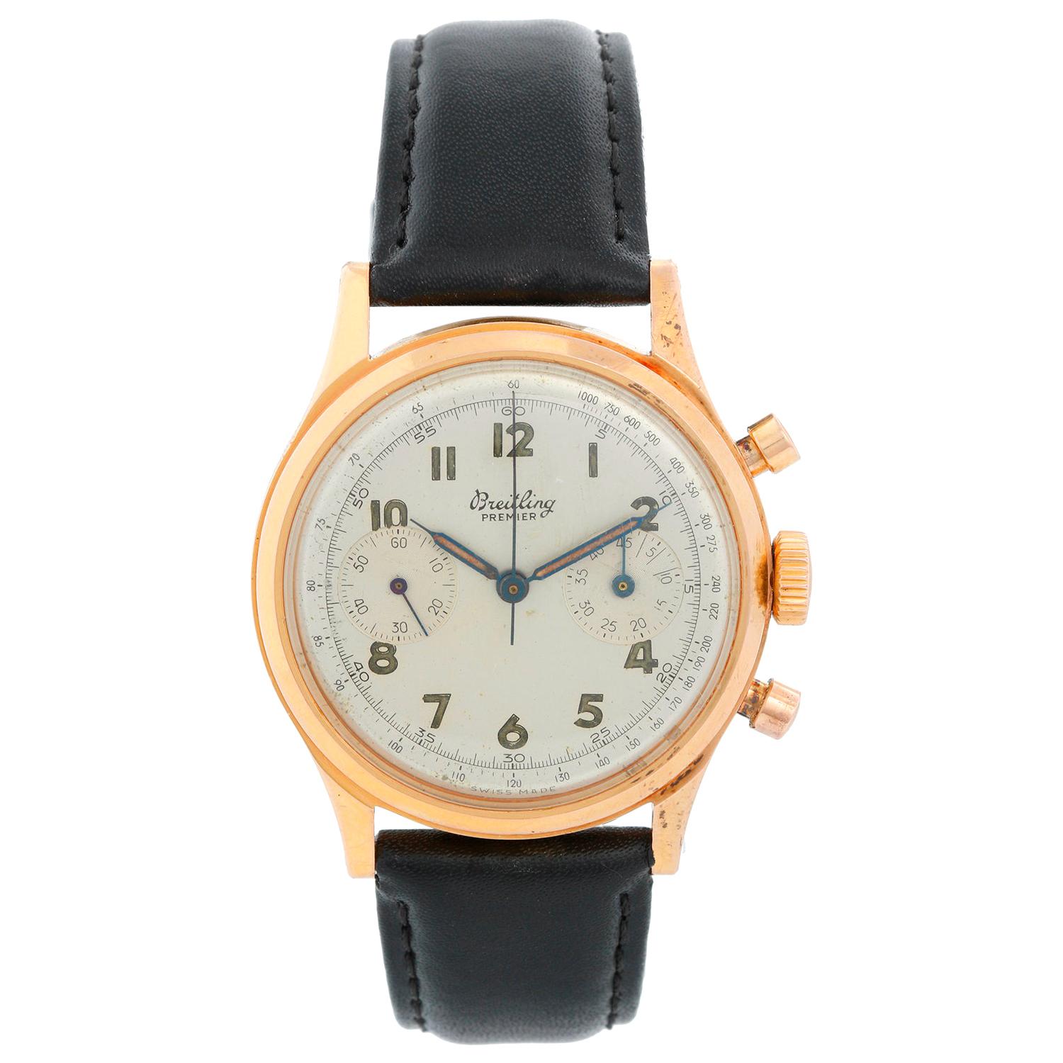 Vintage Breitling Premier Chronograph Men's Watch Ref. 777