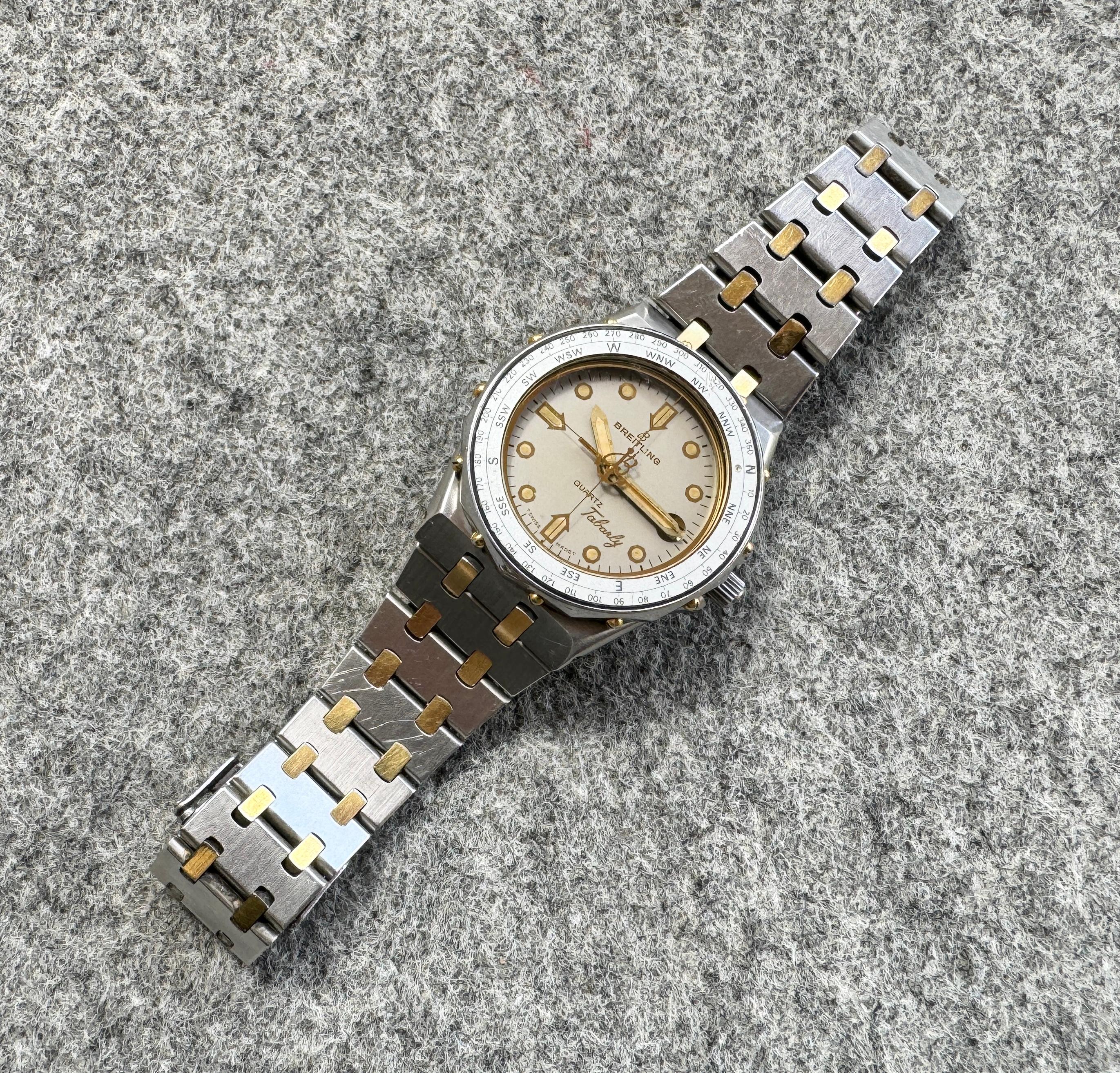 Breitling Tabarly 80770N Uhr, Vintage im Angebot 2