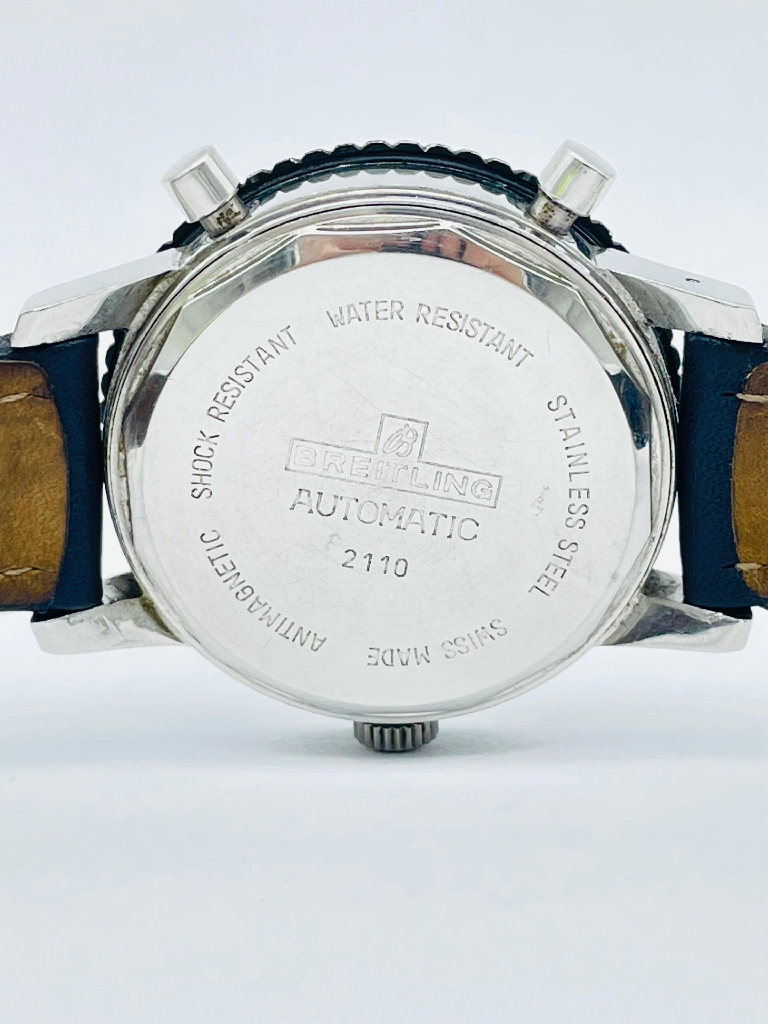 Vintage Breitling wristwatch Chrono - Matic Ref. 2110 - 15 (70s) 3