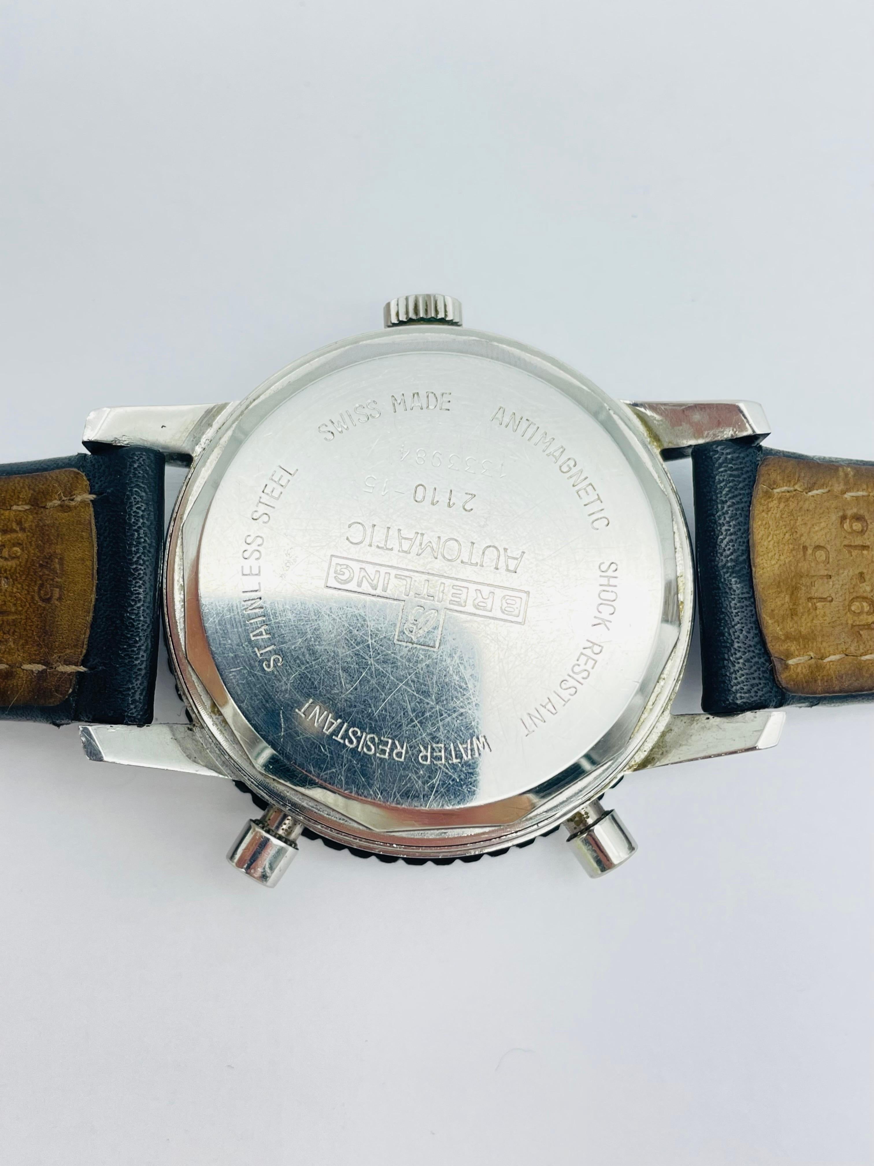 Vintage Breitling wristwatch Chrono - Matic Ref. 2110 - 15 (70s) 11
