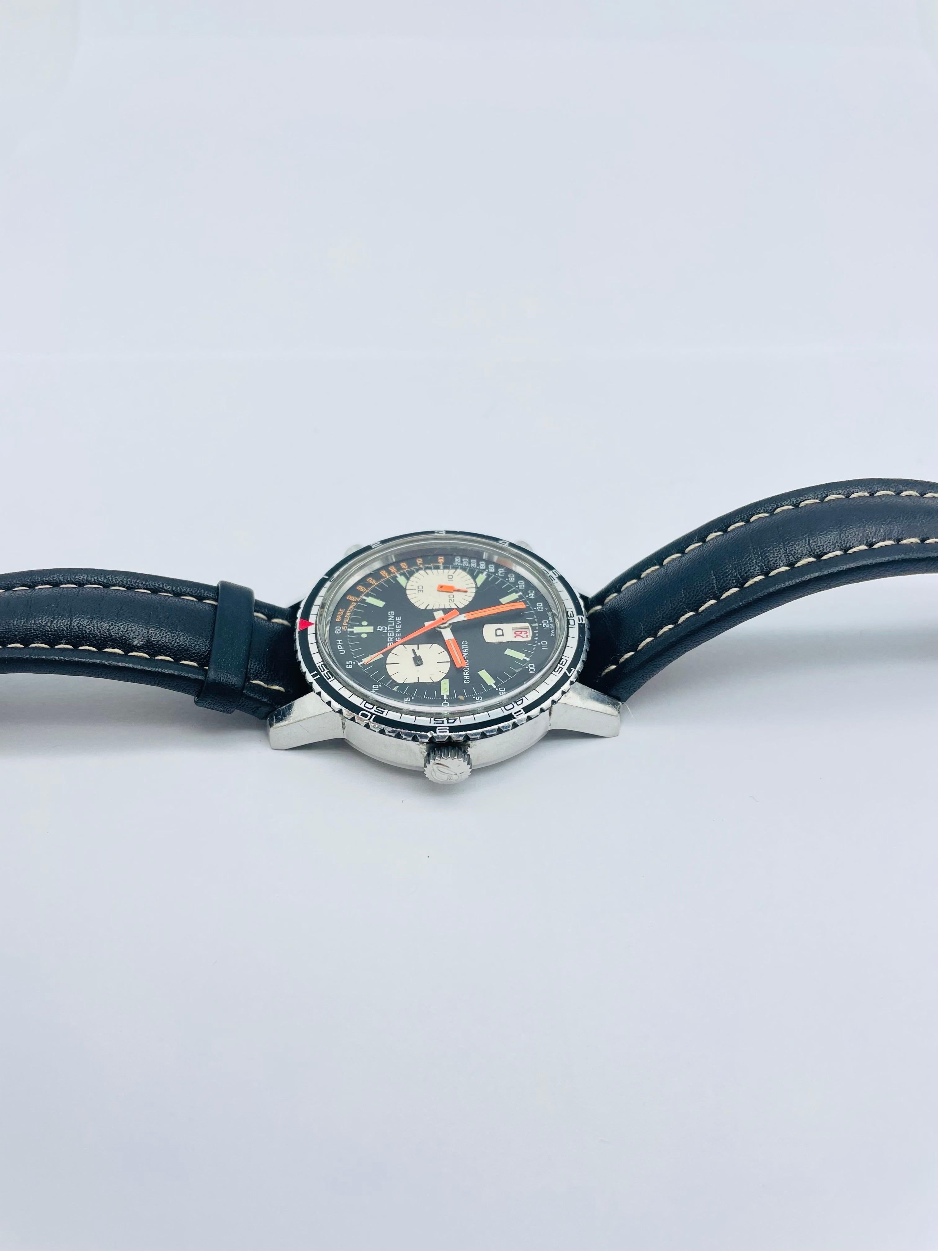 Women's or Men's Vintage Breitling wristwatch Chrono - Matic Ref. 2110 - 15 (70s)