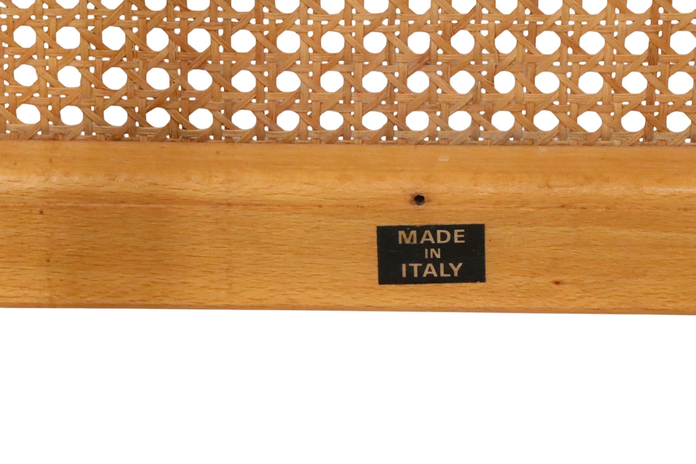 Vintage Breuer Cesca Chairs Made in Italy c 1970’s 3 available In Good Condition In New York, NY