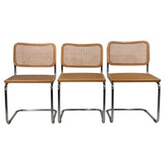 Vintage Breuer Cesca Chairs Made in Italy c 1970’s 3 available