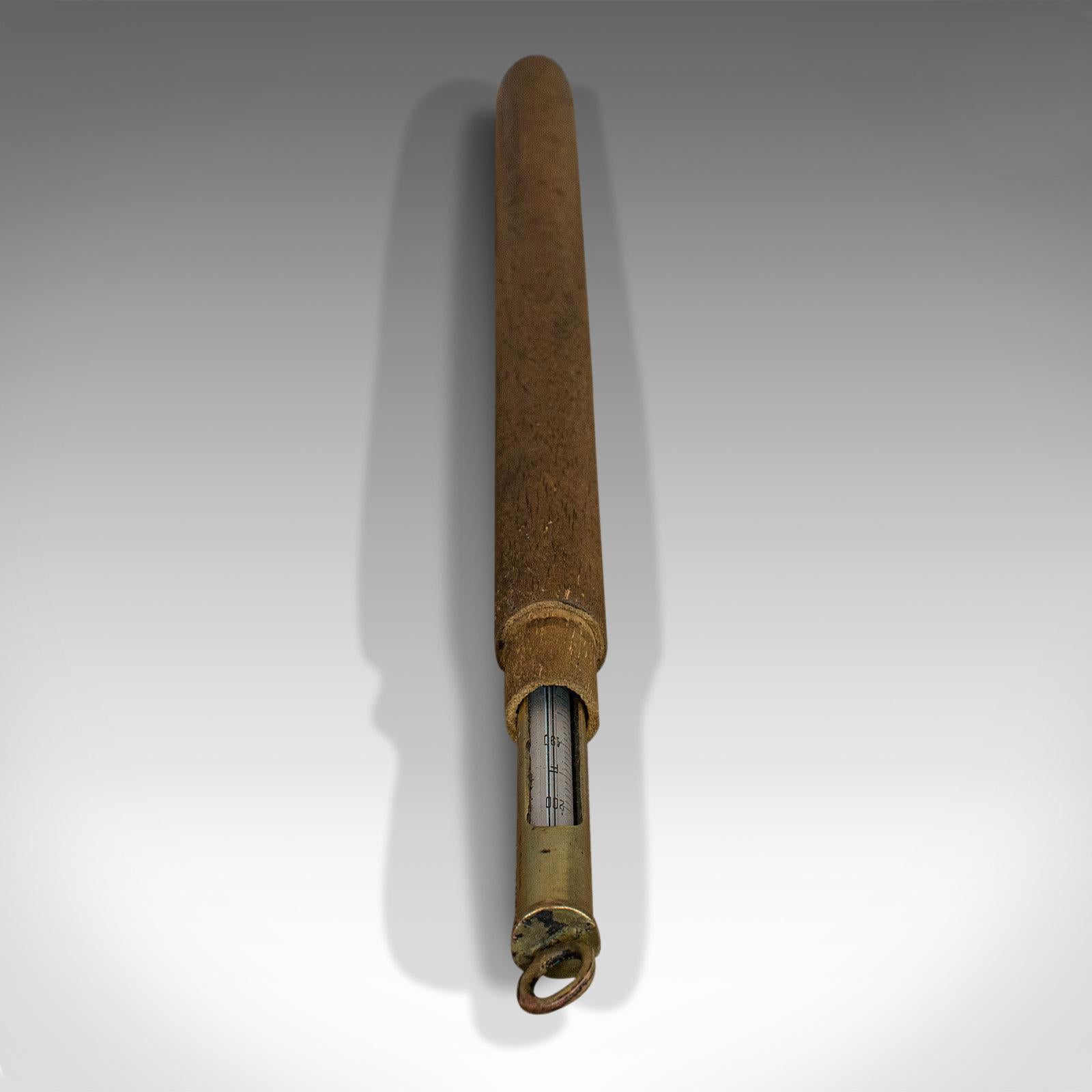 Vintage-Bürer Thermometer, Milchkännchen, wissenschaftliches Instrument, Zeal of London, 1960 im Zustand „Gut“ im Angebot in Hele, Devon, GB