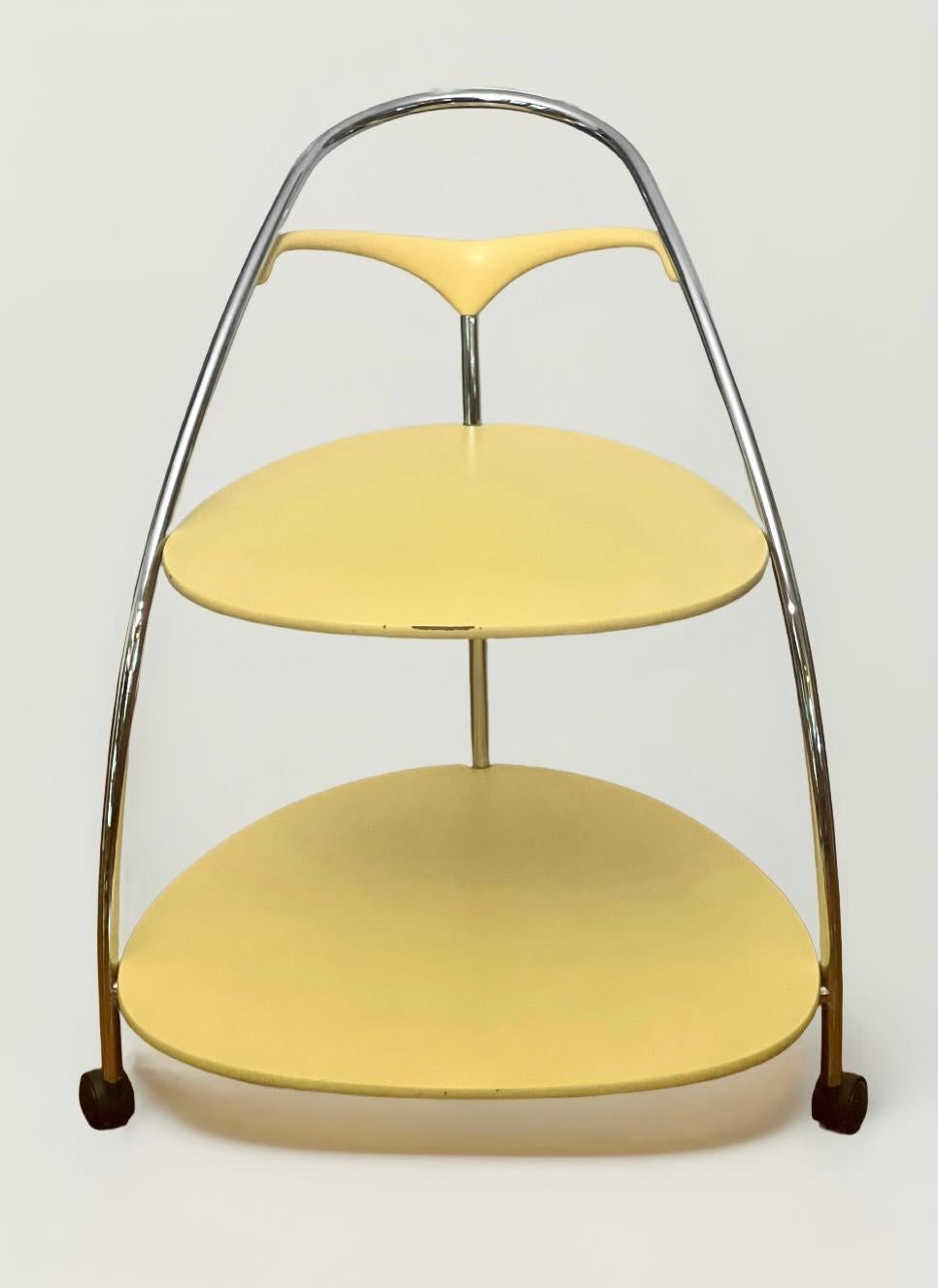 Carro de bar rodante Vintage BRF Italy Modern en Bueno estado para la venta en Doylestown, PA