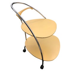 Vintage BRF Italia Carrello da Bar Moderno a Rolle
