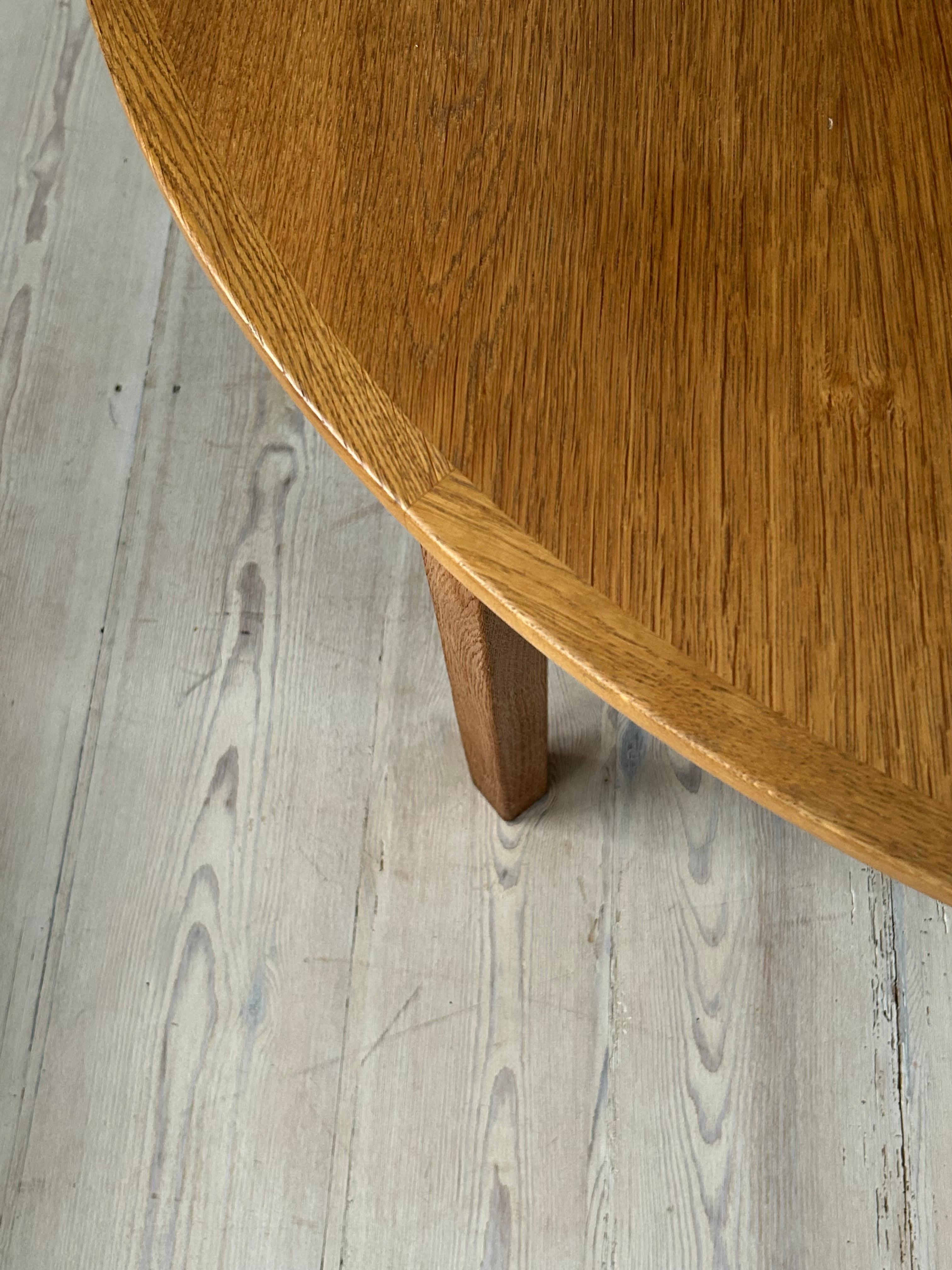 Vintage Børge Mogensen Extendable ‘Øresund’ Dining Table in Oak, Denmark, 1960s 7