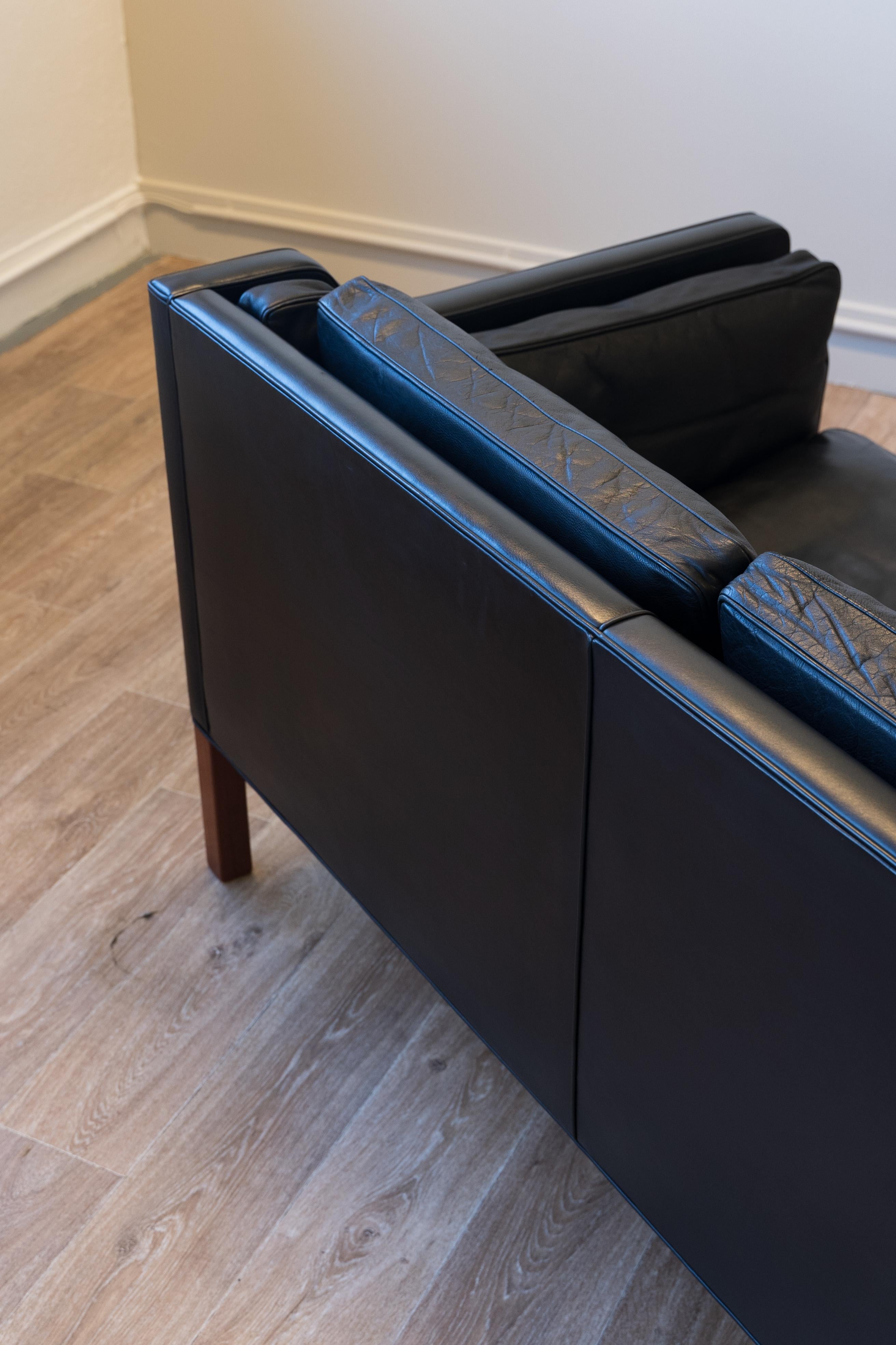 Canapé trois places vintage Børge Mogensen Model 2213 by Fredericia, Danemark en vente 5