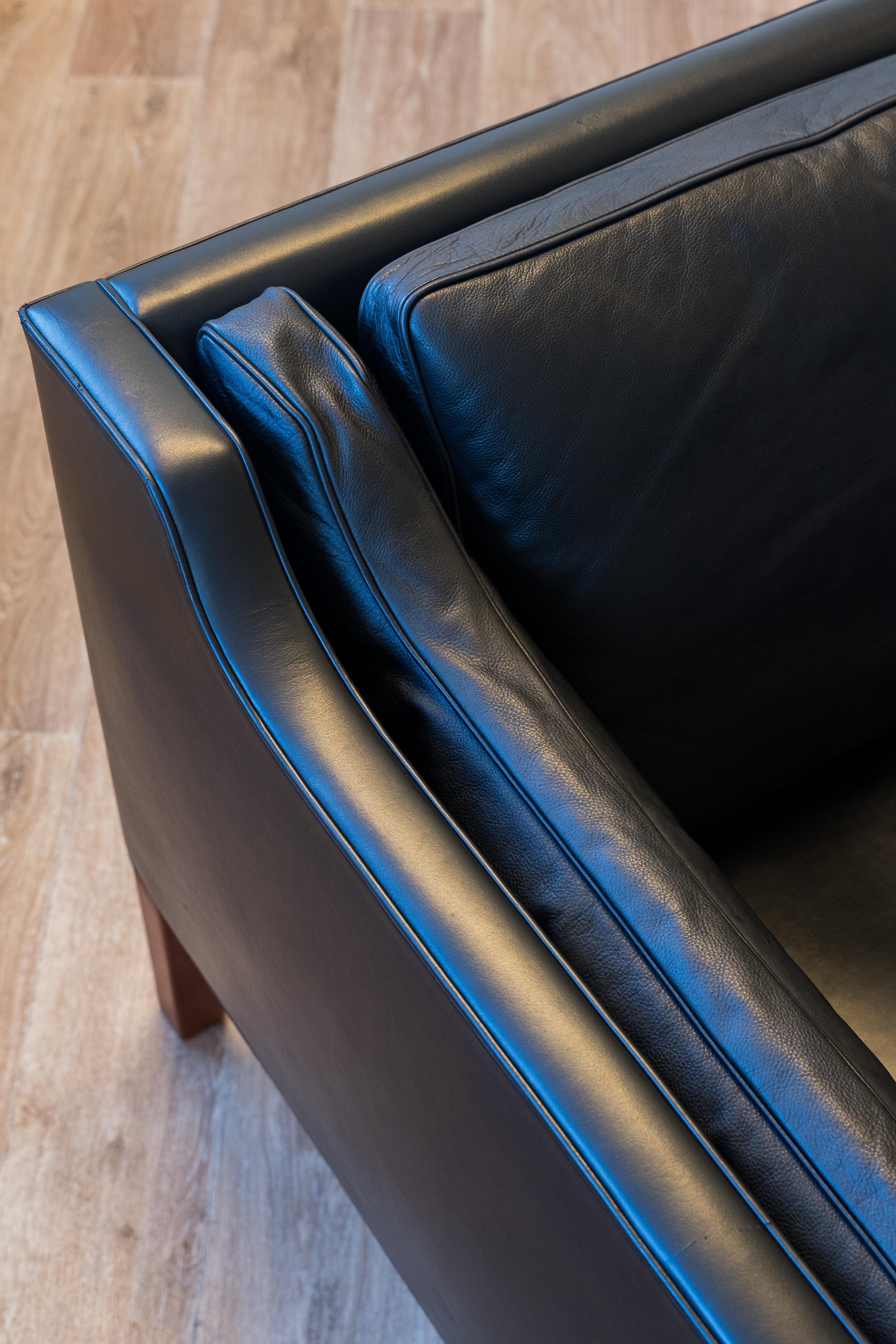 Canapé trois places vintage Børge Mogensen Model 2213 by Fredericia, Danemark en vente 7