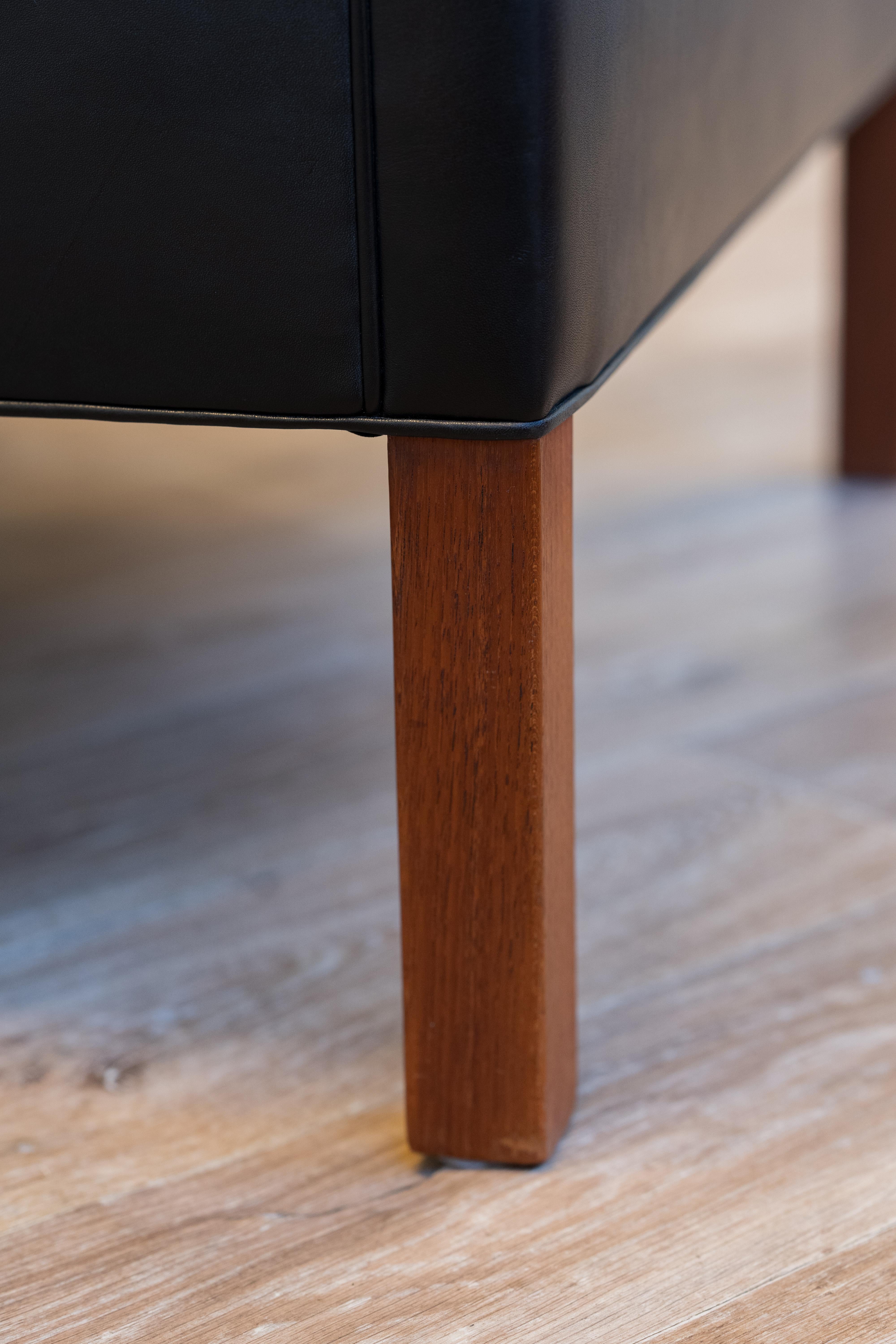 Canapé trois places vintage Børge Mogensen Model 2213 by Fredericia, Danemark en vente 8