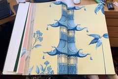 Vintage Brinschwig & Fils Brighton Catalog Portfolio Rare Book 1985 Wallpaper