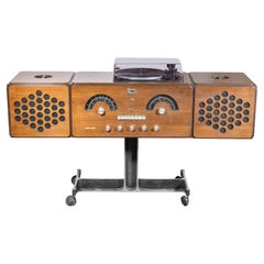 Vintage Brionvega R126 Radiophonograph by Achille Castiglioni, 1980s