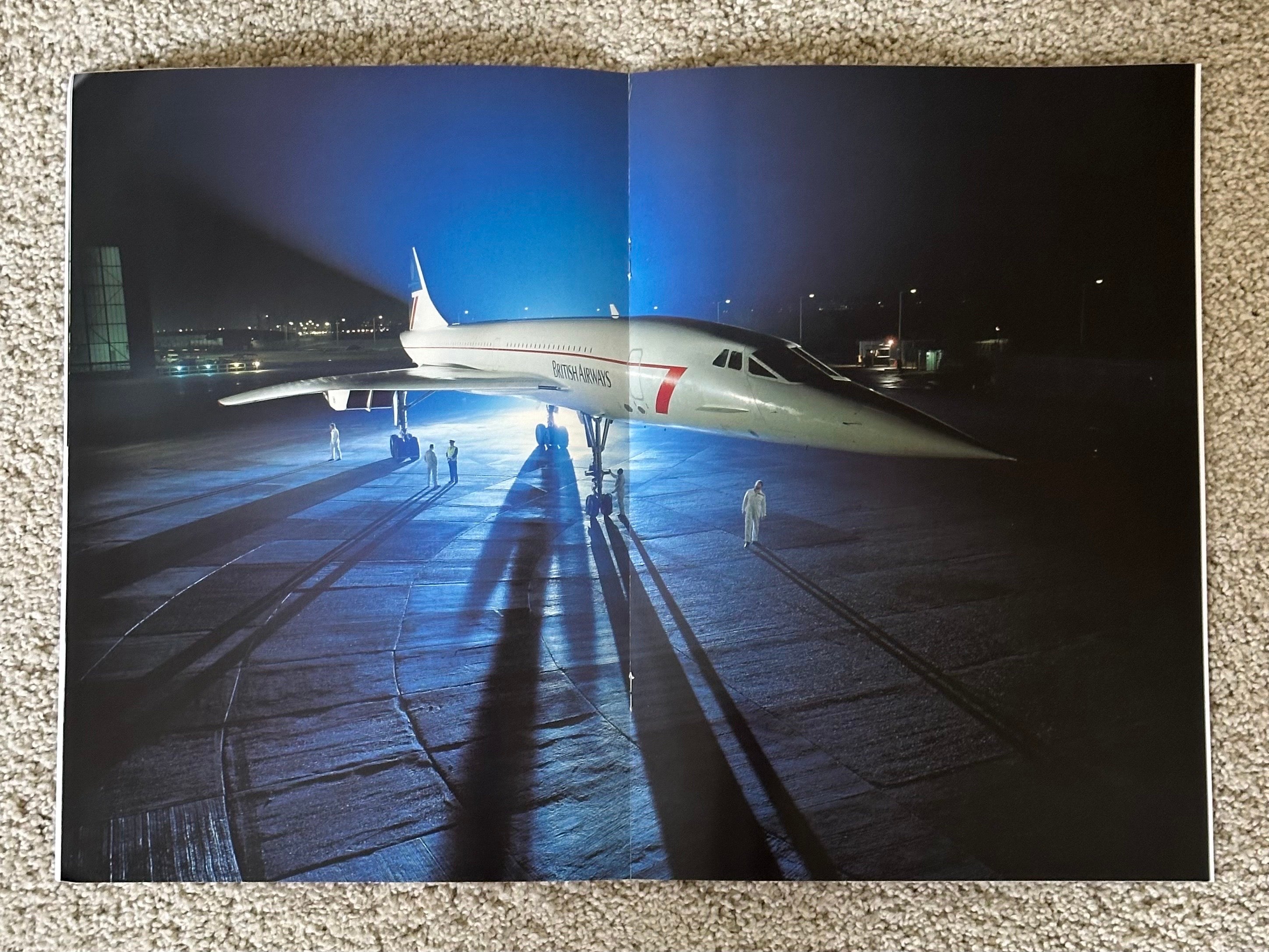 Dossier passeggeri / Folio d'epoca British Airways Concorde Jetliner in vendita 7