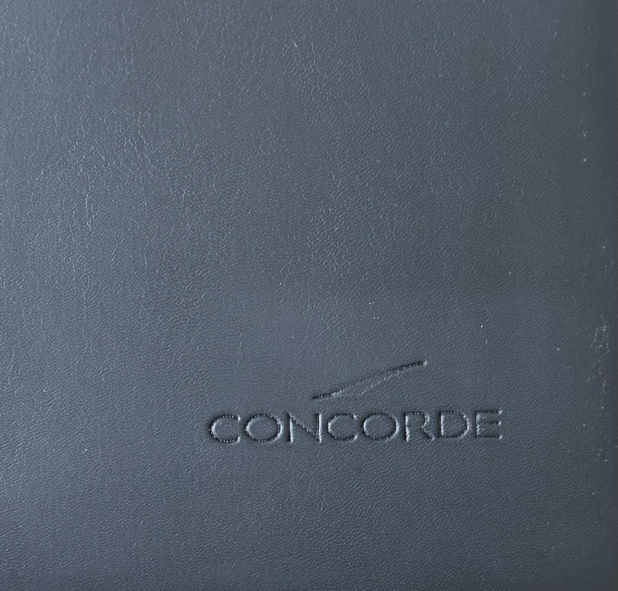 Dossier passeggeri / Folio d'epoca British Airways Concorde Jetliner In condizioni buone in vendita a San Diego, CA