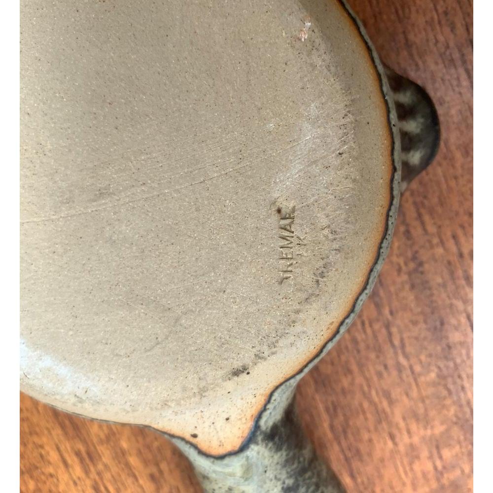 Vintage British Brutalist Bowl in Ceramic from Tremar UK For Sale 8