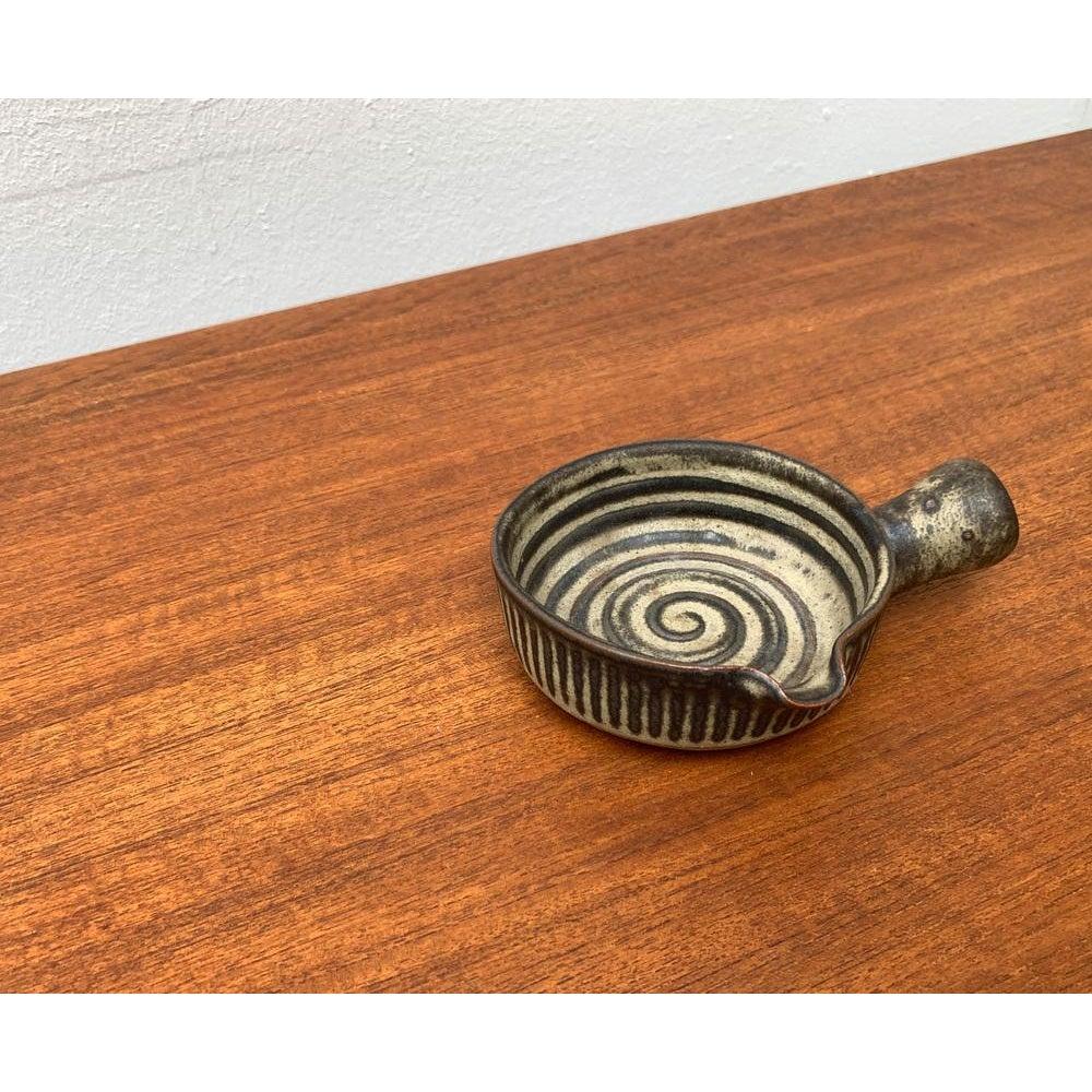 Vintage British Brutalist Bowl in Ceramic from Tremar UK For Sale 2