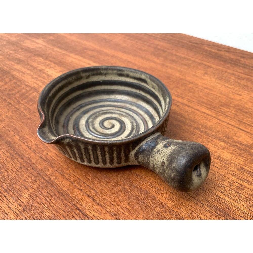 Vintage British Brutalist Bowl in Ceramic from Tremar UK For Sale 3