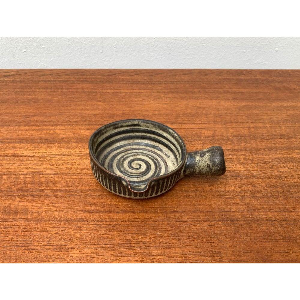 Vintage British Brutalist Bowl in Ceramic from Tremar UK For Sale 4