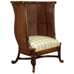 Sedie Wingback moderne di metà secolo