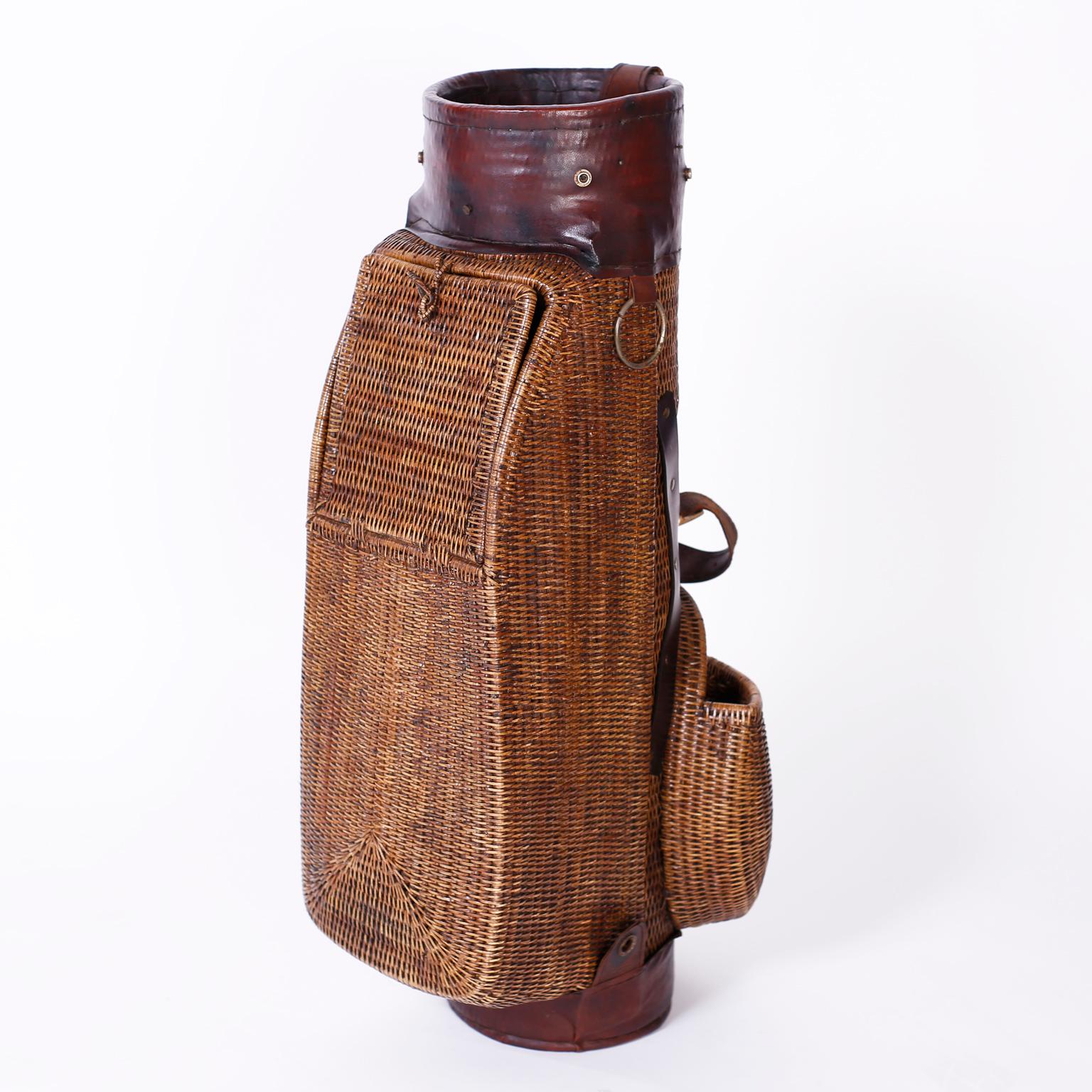 Indian Vintage British Colonial Style Golf Bag