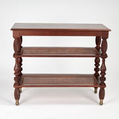 Vintage British Colonial Style Three Tiered Stand By Milling Road