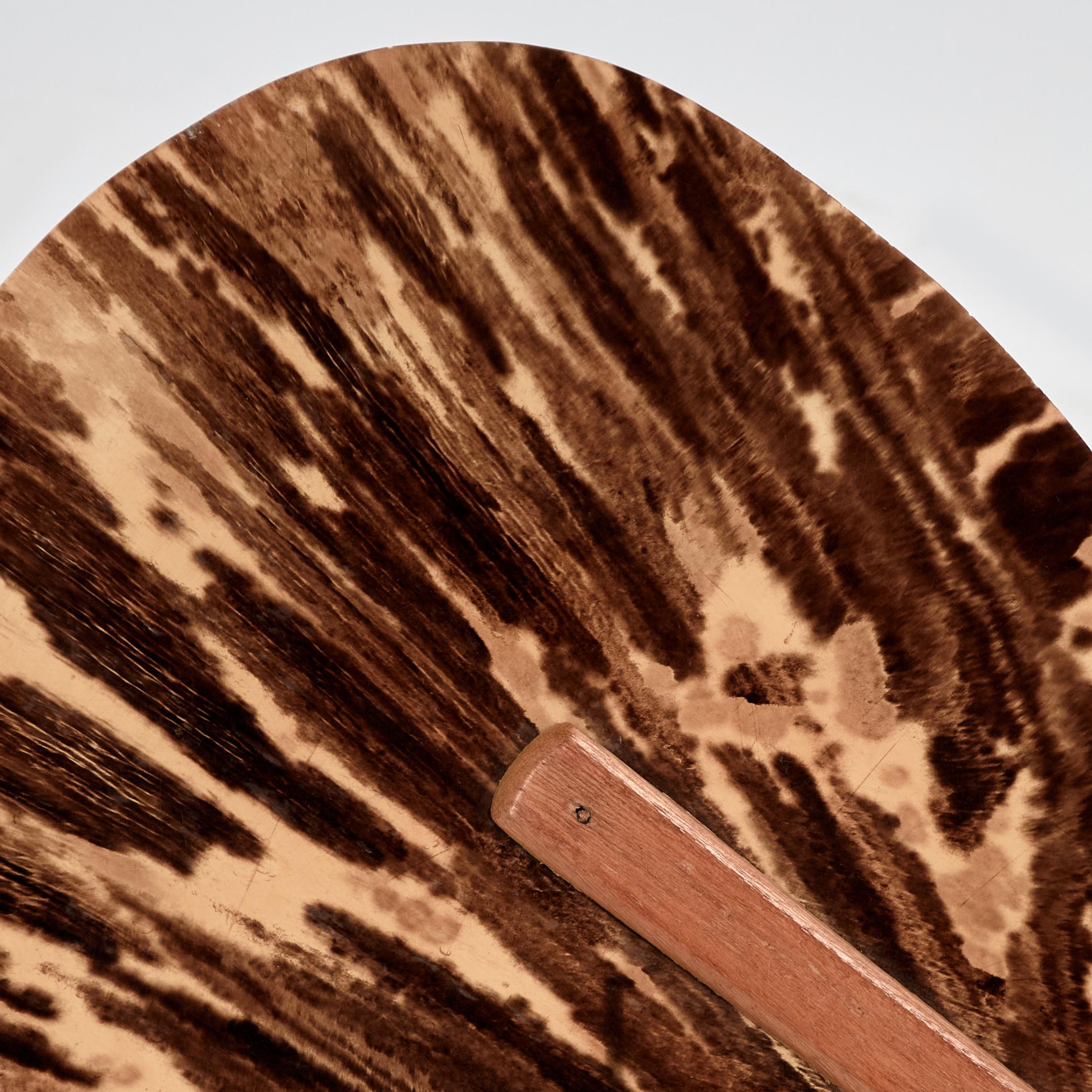 Vintage British Colonial Schildkröte Shell Fan (20. Jahrhundert) im Angebot