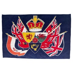 Vintage British Empire Dominion Coronation Flag