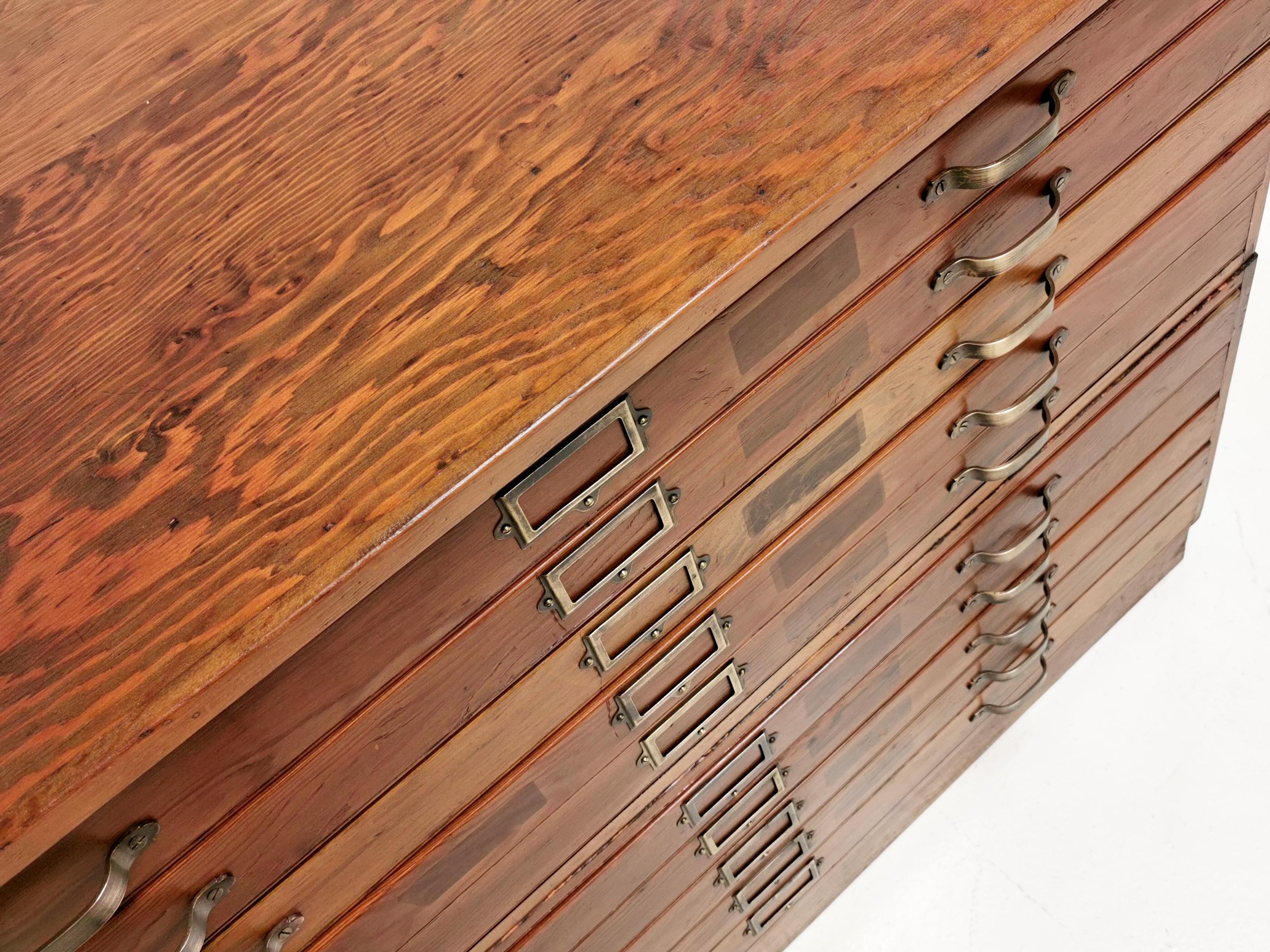 map chest of drawers
