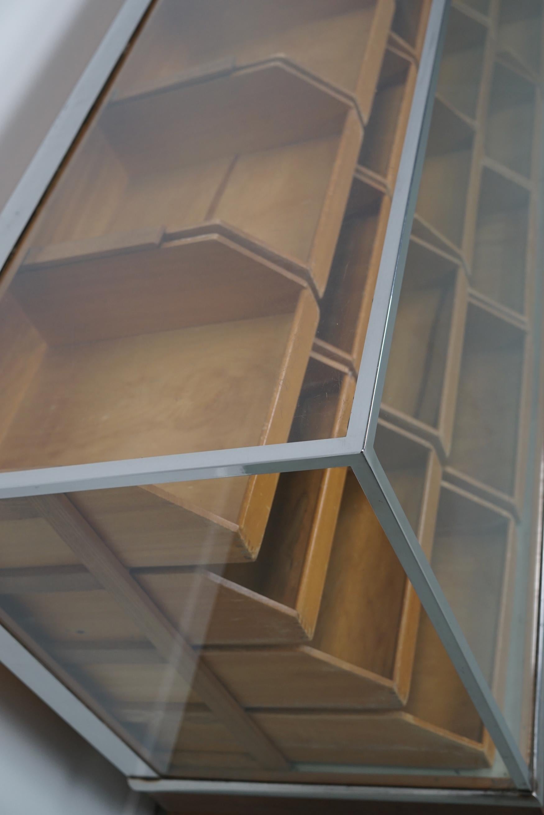 Vintage British Maple & Oak Kurzwarenschrank oder Ladentisch, 1930er Jahre im Angebot 1