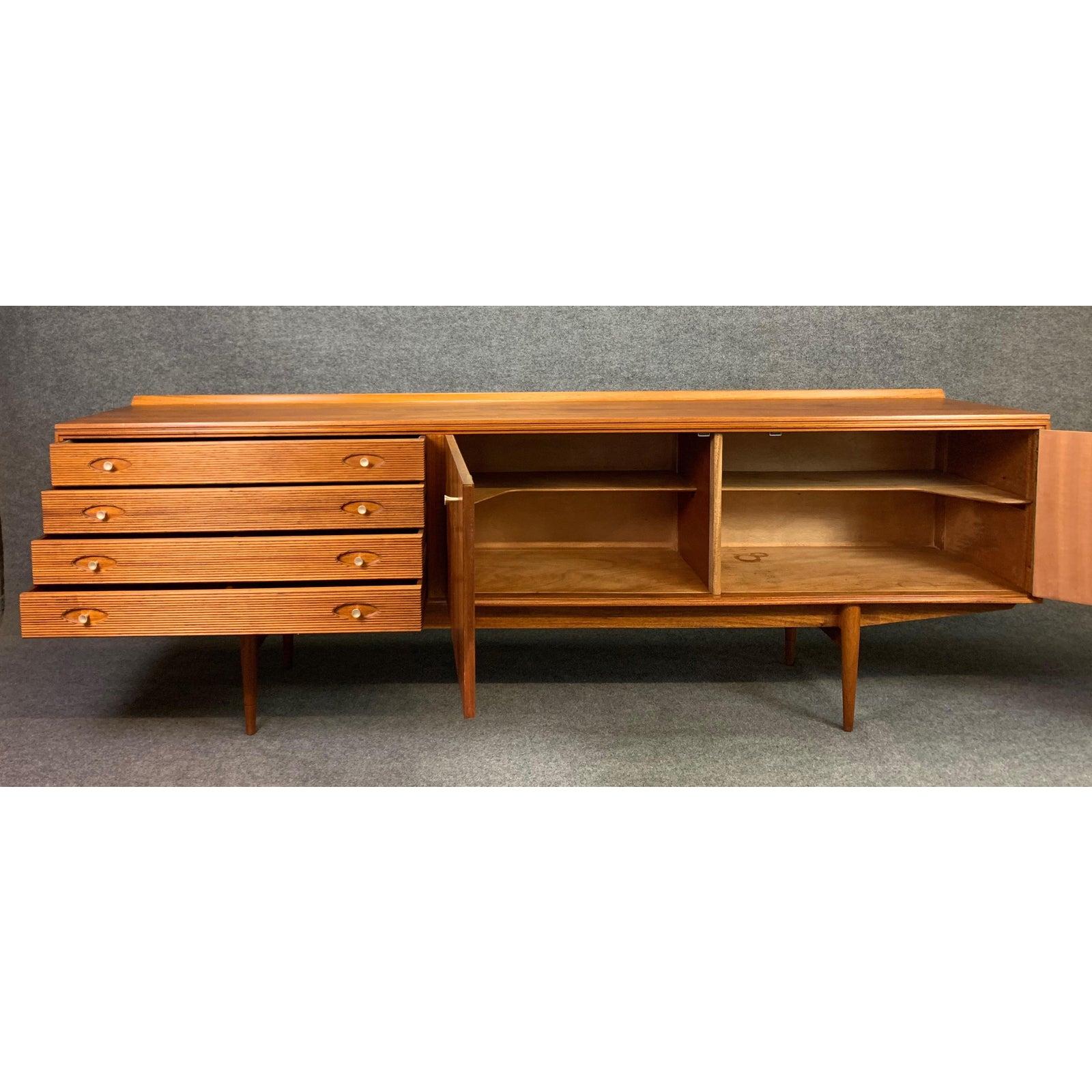 Vintage British Midcentury Mahogany 