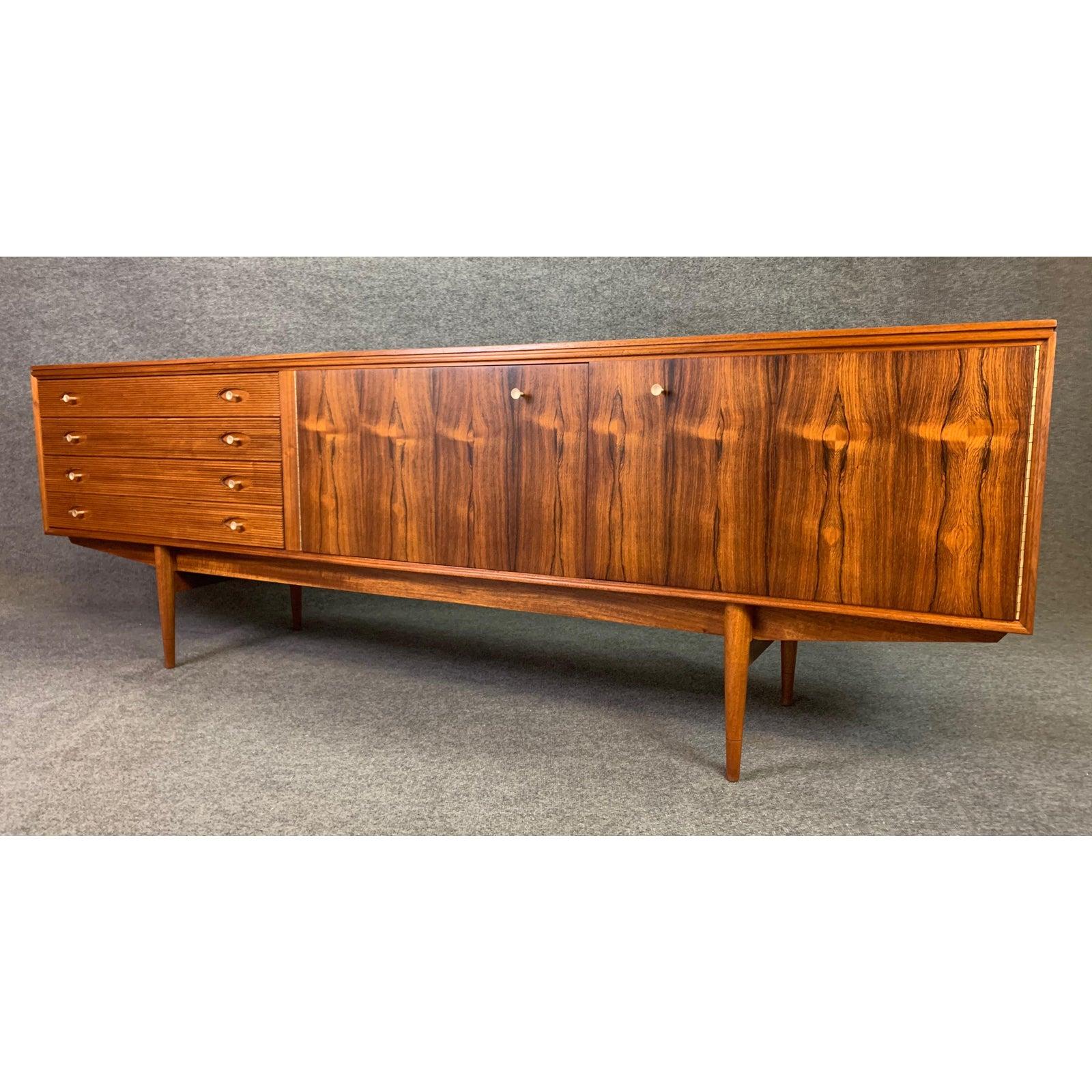 Mid-Century Modern Vintage British Midcentury Mahogany 