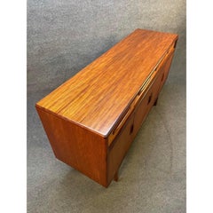 Crédence Fresco en teck compact de style britannique mi-siècle moderne par G Plan