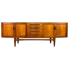 Vintage British Mid-Century Modern "Fresco" Teak Credenza by G Plan