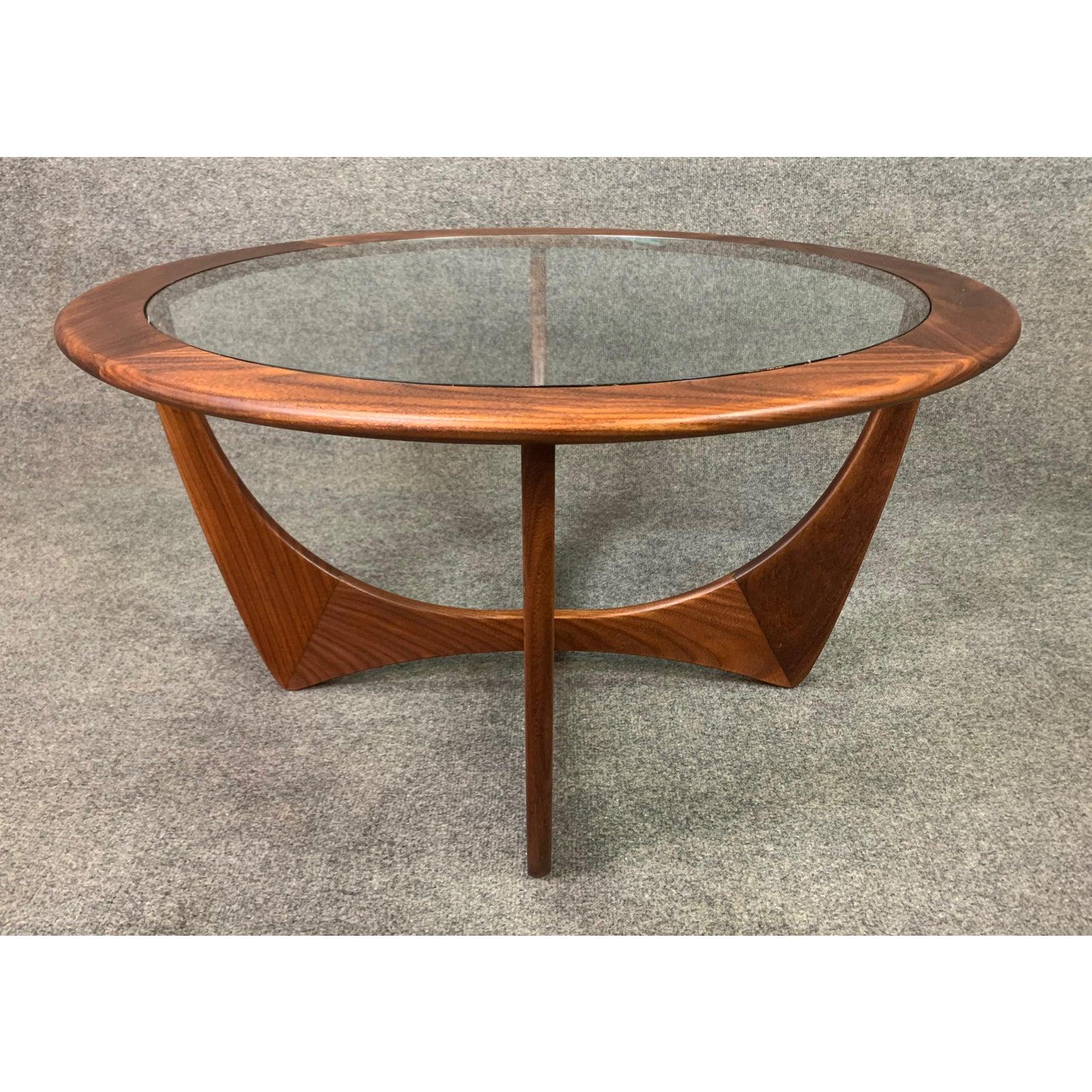 Mid-20th Century Vintage British Mid-Century Modern Teak 