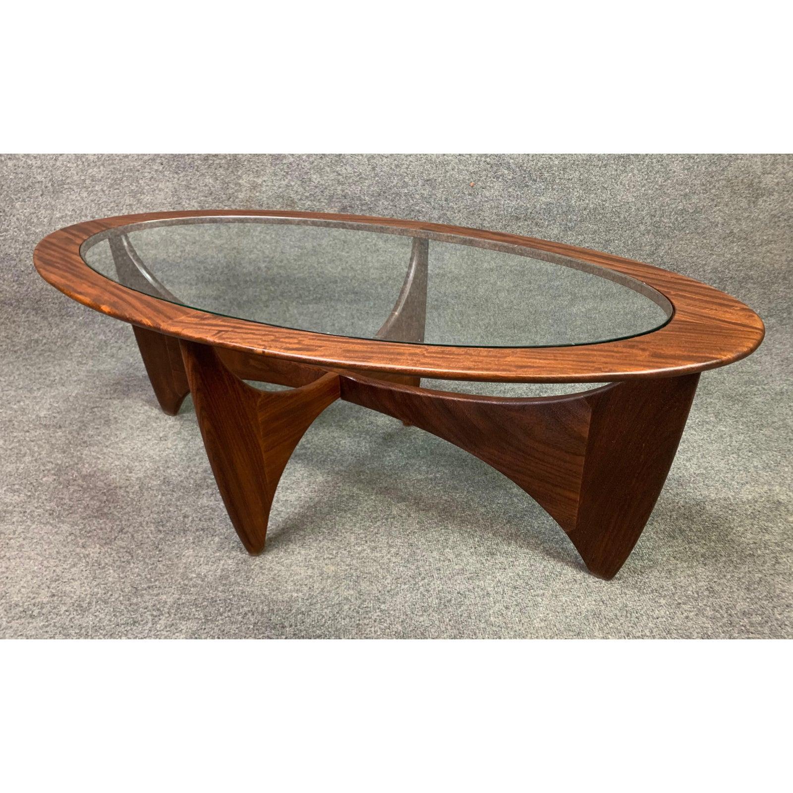 Mid-20th Century Vintage British Mid-Century Modern Teak 