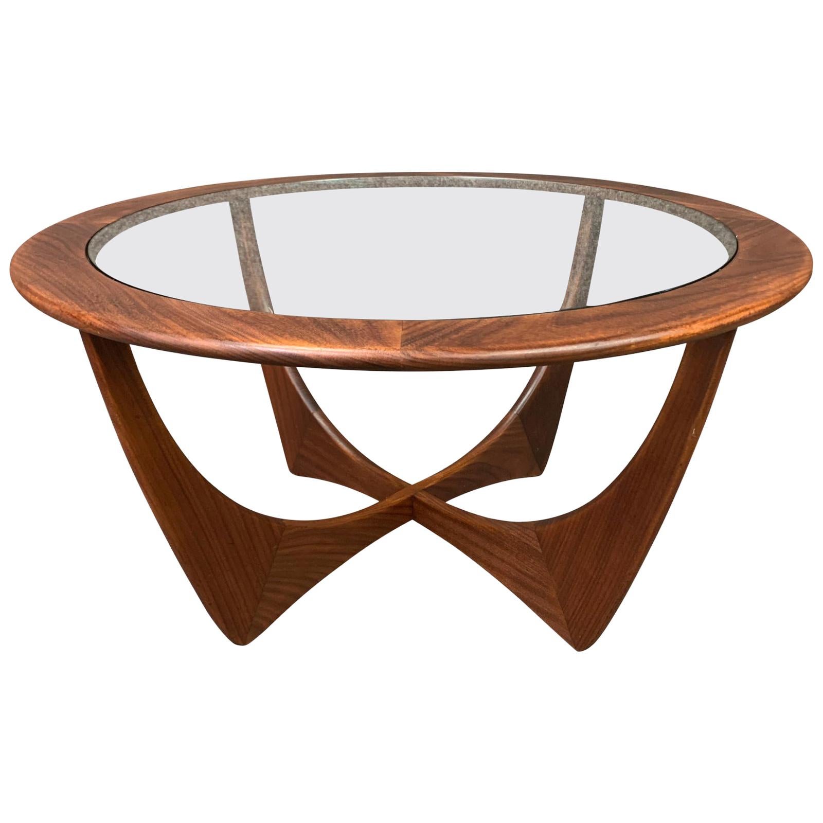 Vintage British Mid-Century Modern Teak "Astro" Coffee Table by G Plan