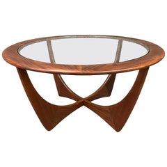 Retro British Mid-Century Modern Teak "Astro" Coffee Table by G Plan