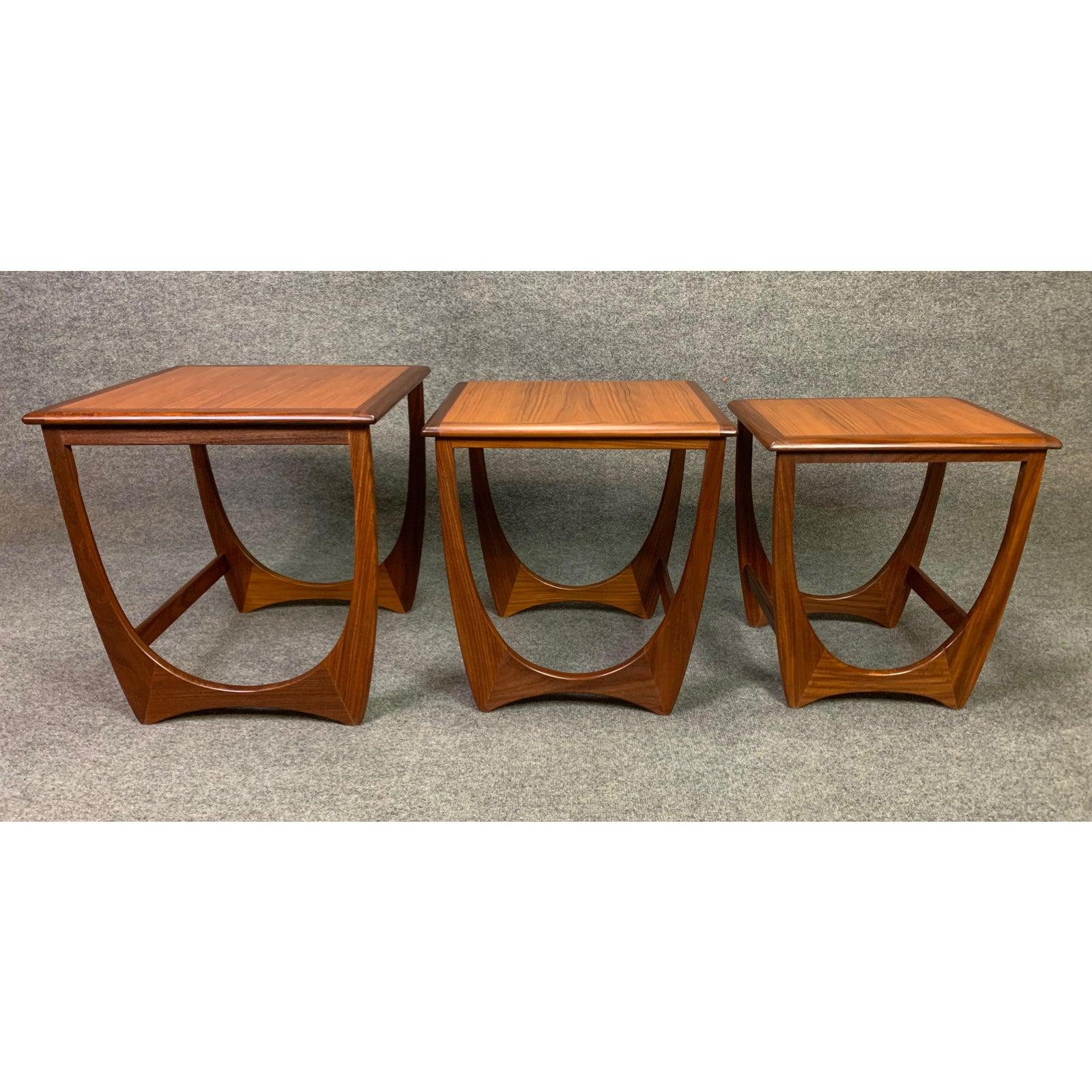 Woodwork Vintage British Mid-Century Modern Teak 