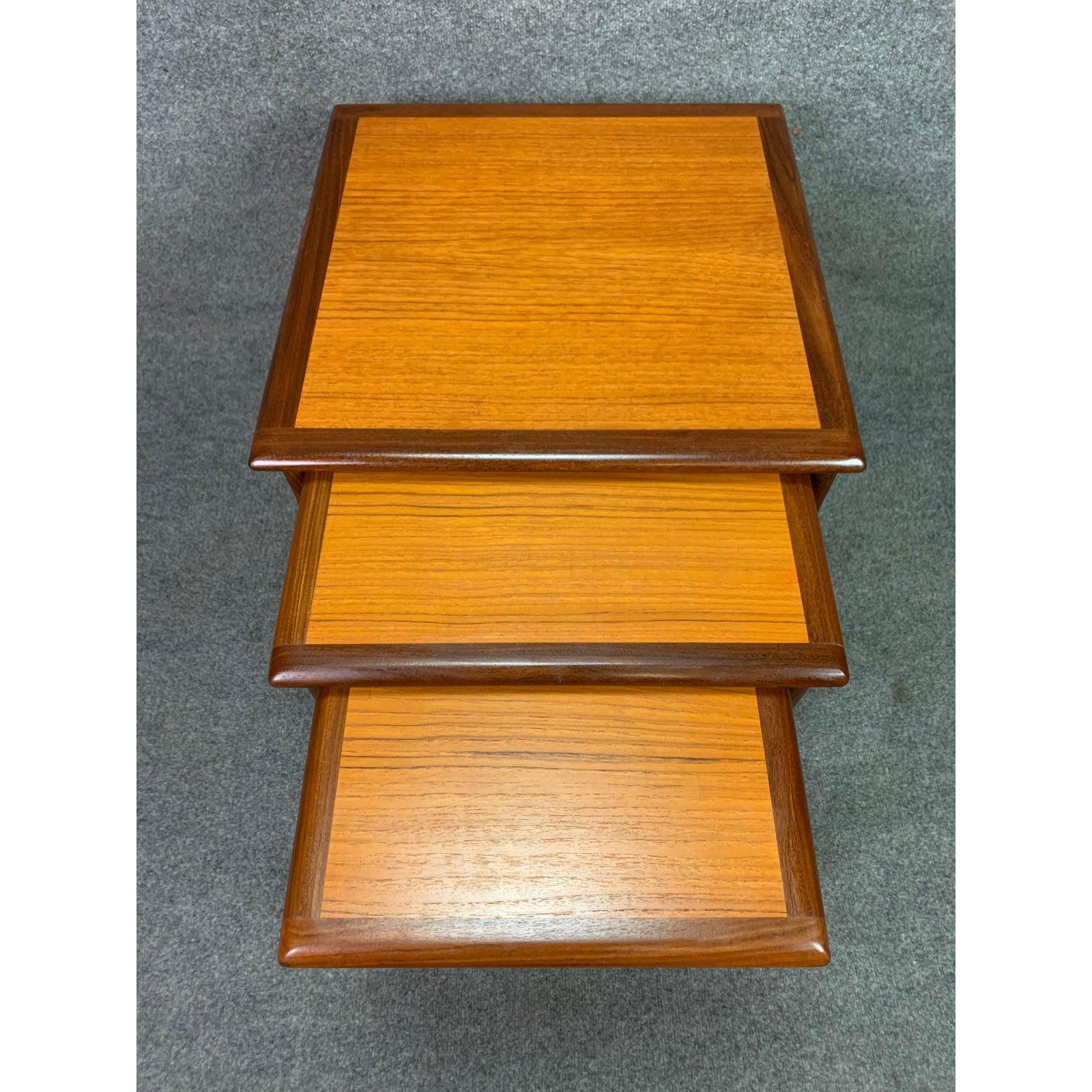 Vintage British Mid-Century Modern Teak 