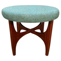 Vintage British Mid-Century Modern Teak "Astro" Stool by G Plan