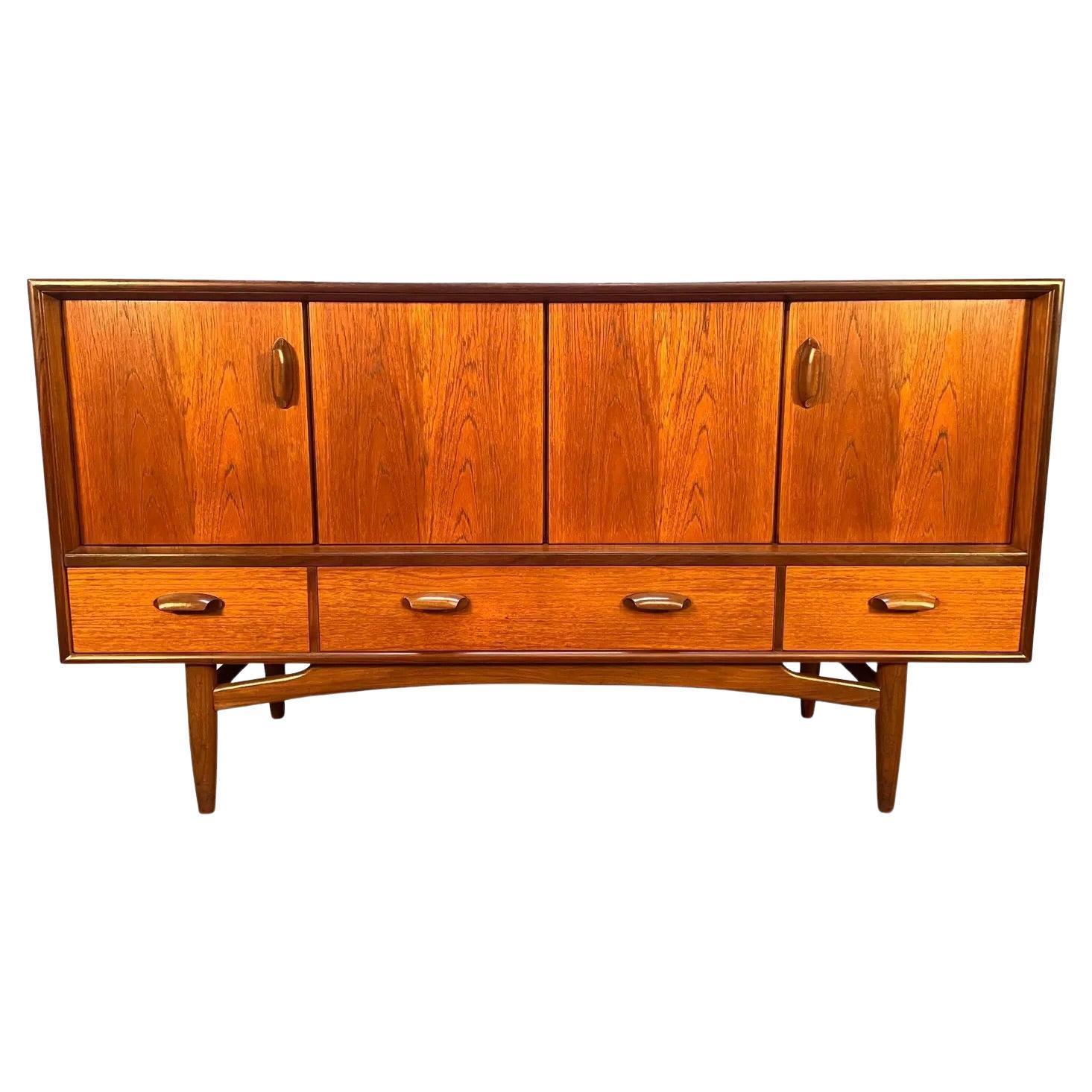 Vintage British Mid-Century Modern Teak Compact Credenza by G Plan