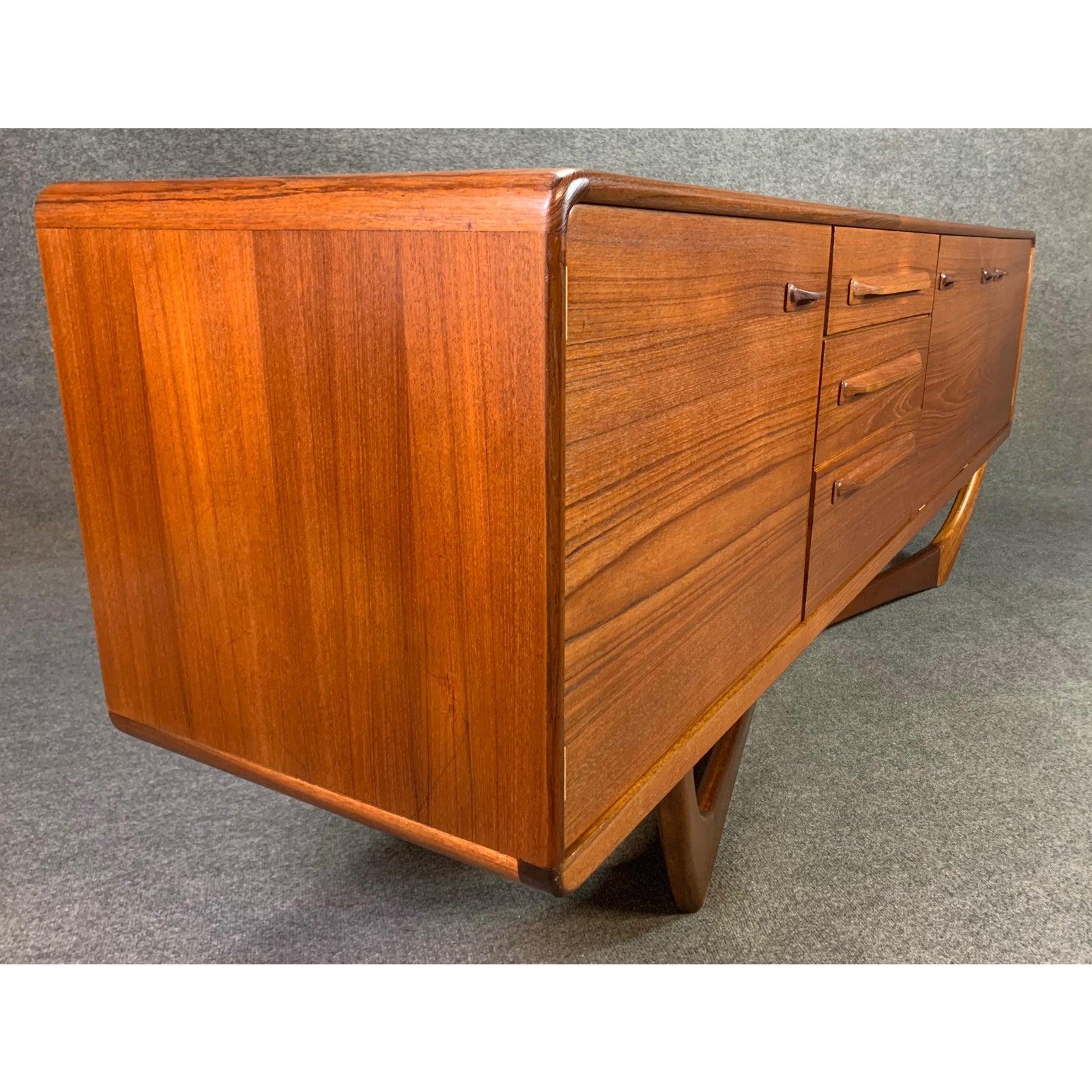 vintage mid century modern sideboard