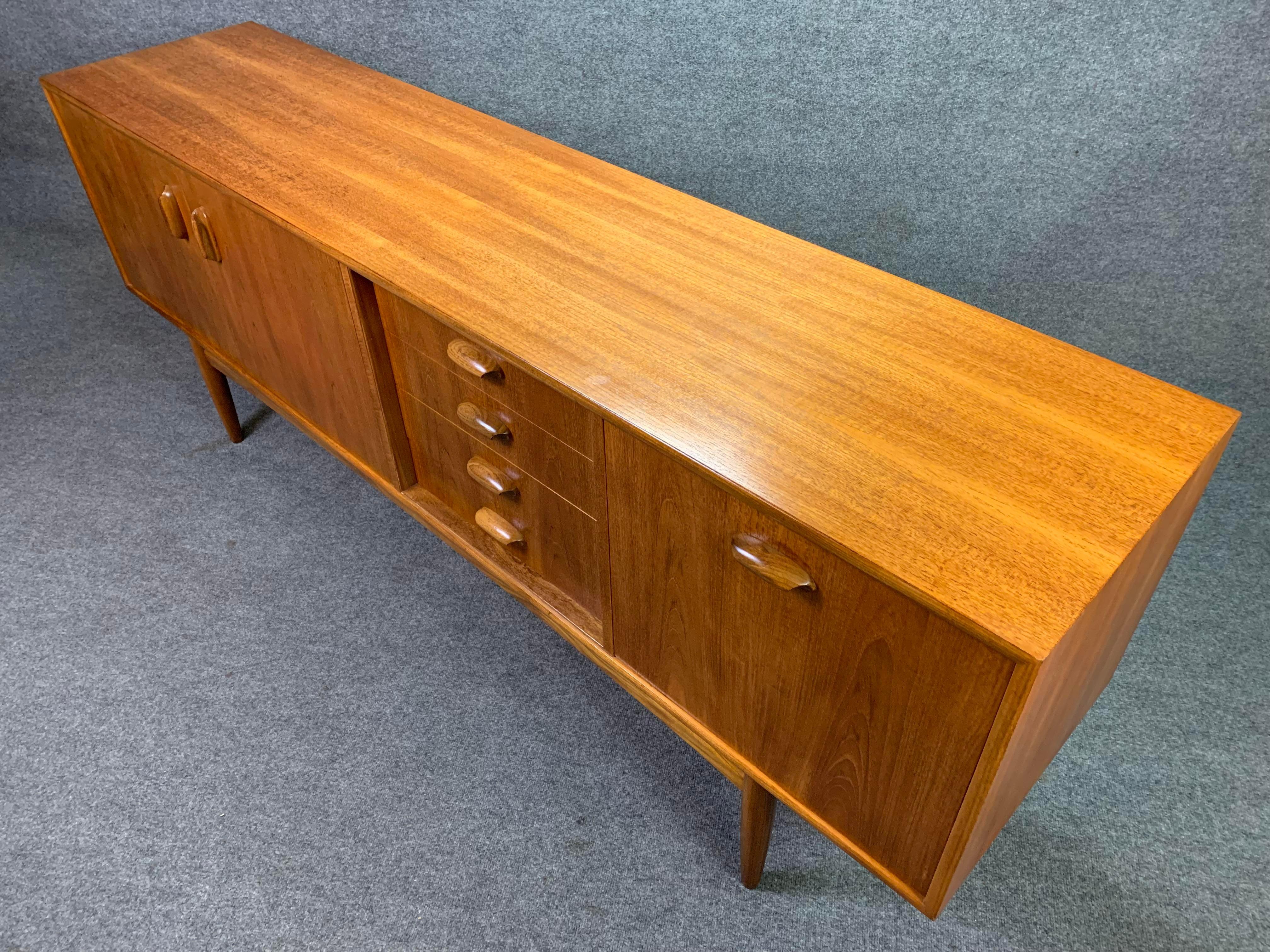 Vintage British Mid-Century Modern Teak Credenza by G Plan 1