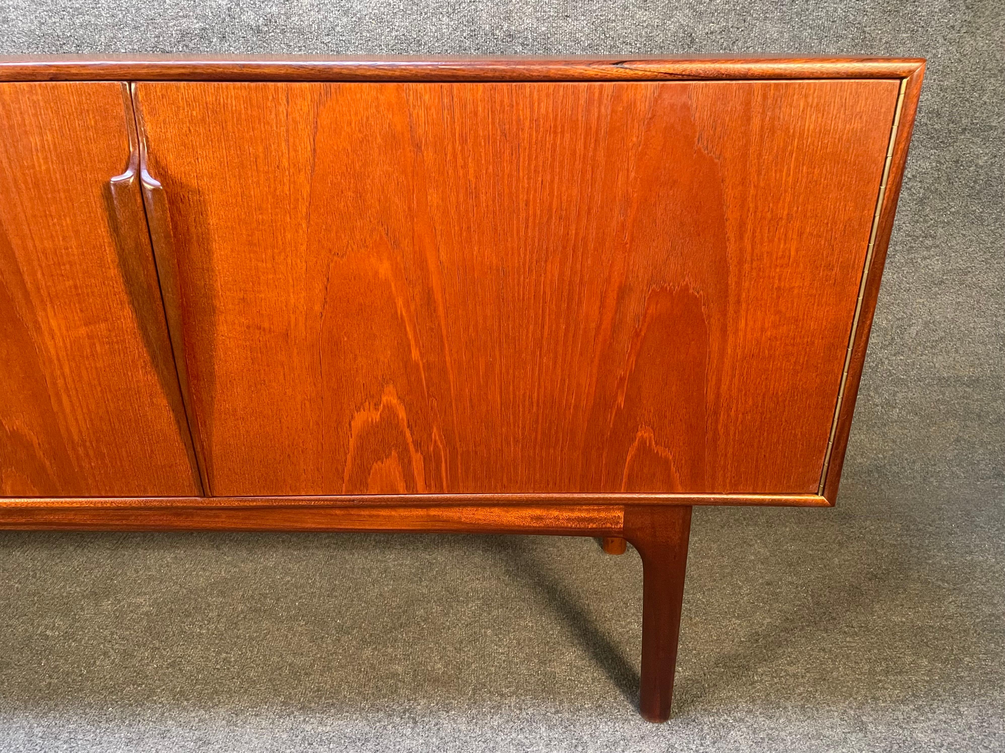 Vintage British Mid-Century Modern Teak Credenza by McIntosh 2