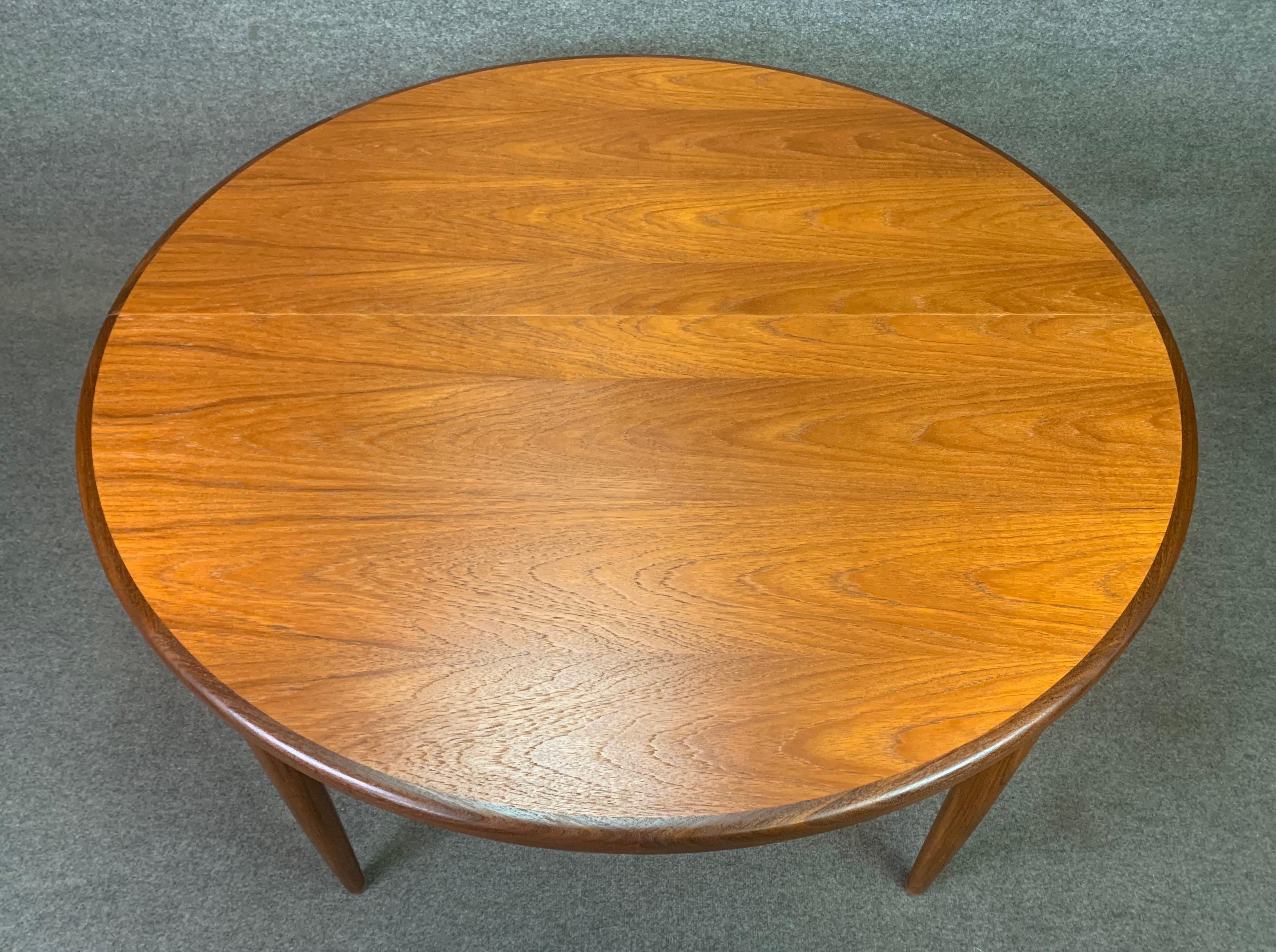 g plan round dining table