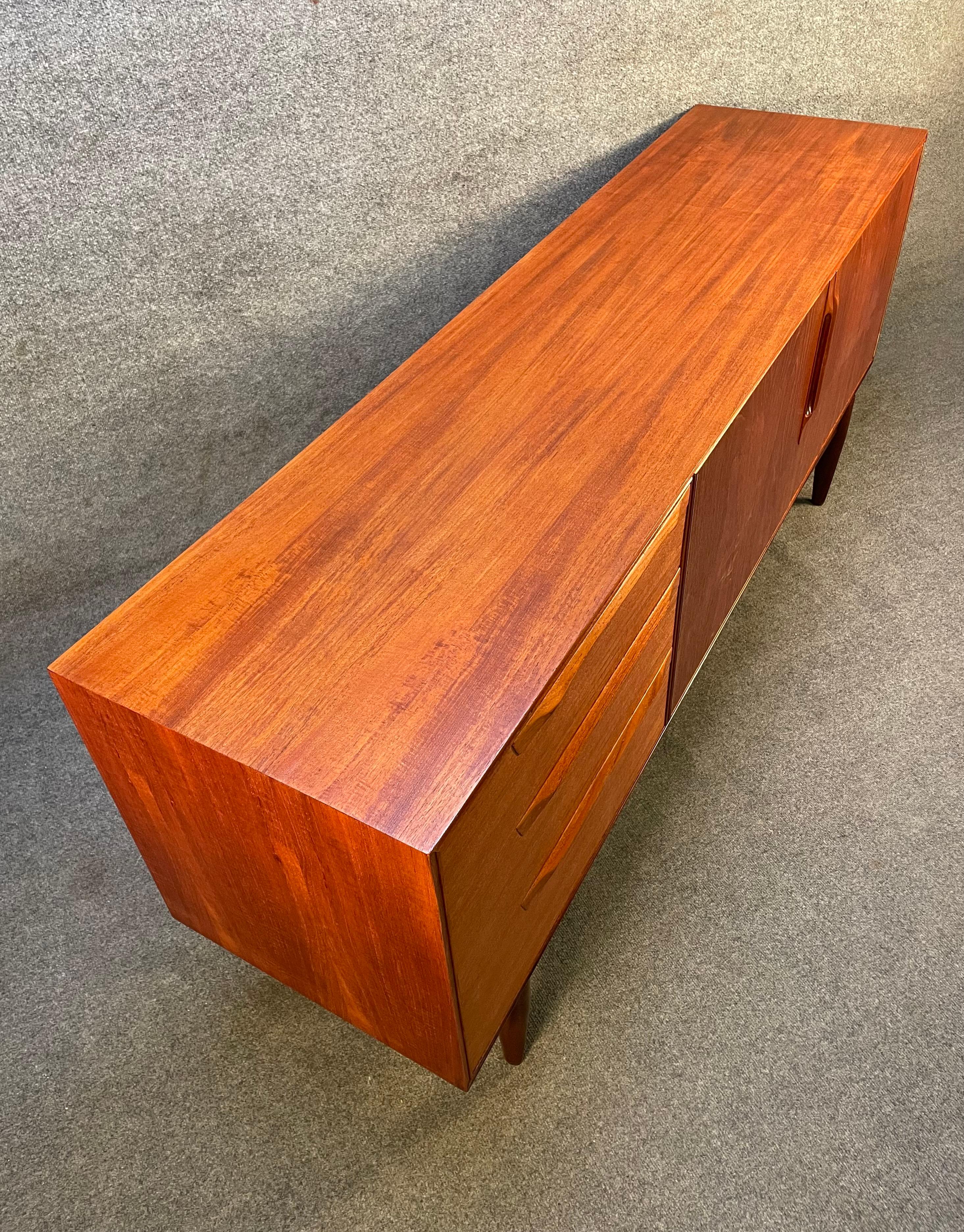 Vintage British Mid-Century Modern Teak 