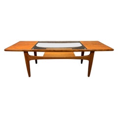 Retro British Mid-Century Modern Teak "Fresco" Coffee Table by G Plan